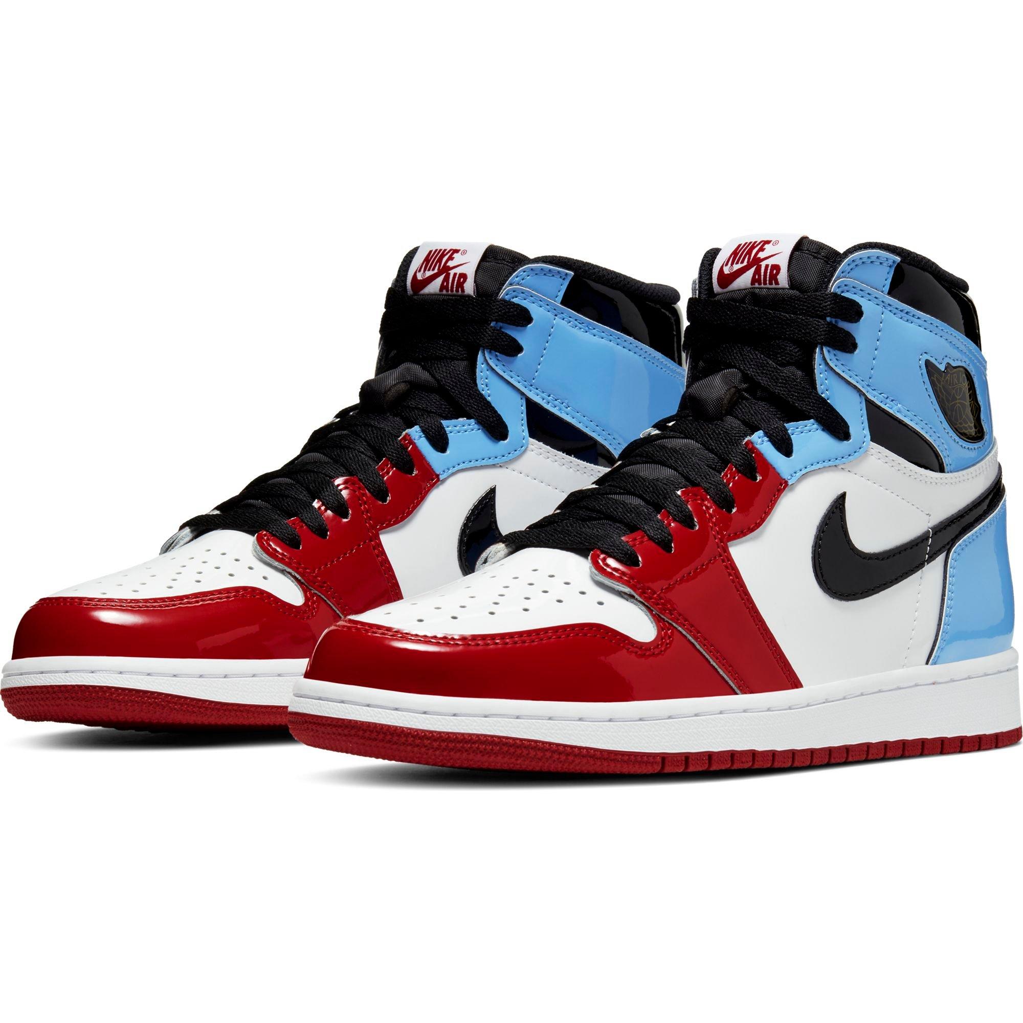 red blue and white ones