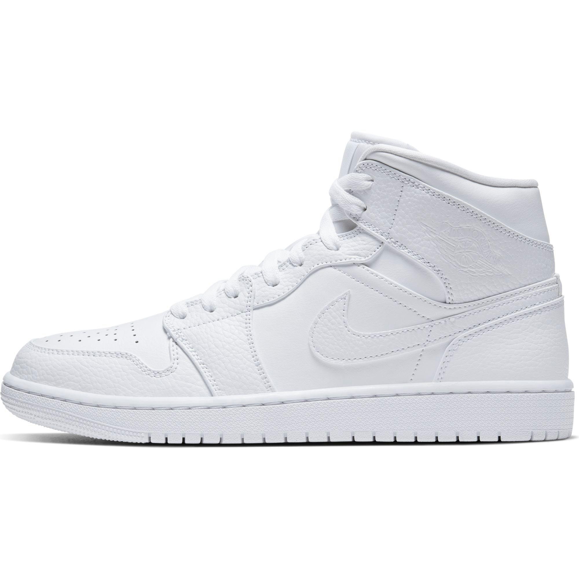 All white mens jordan on sale shoes