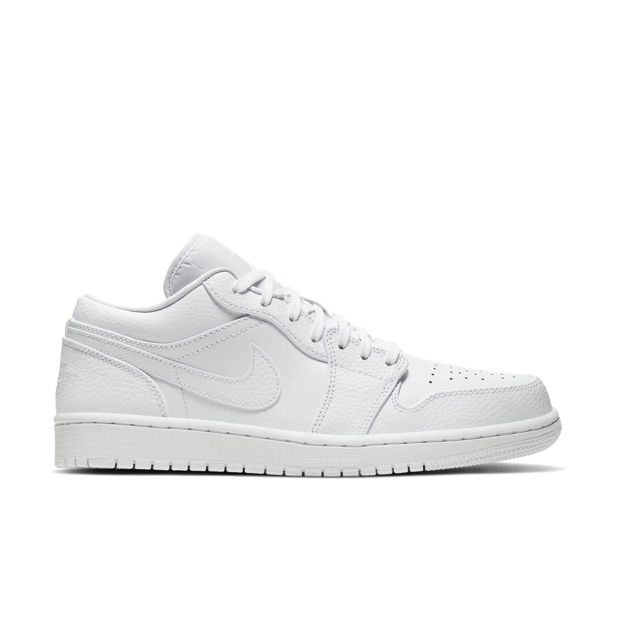 jordan 1 low white men's