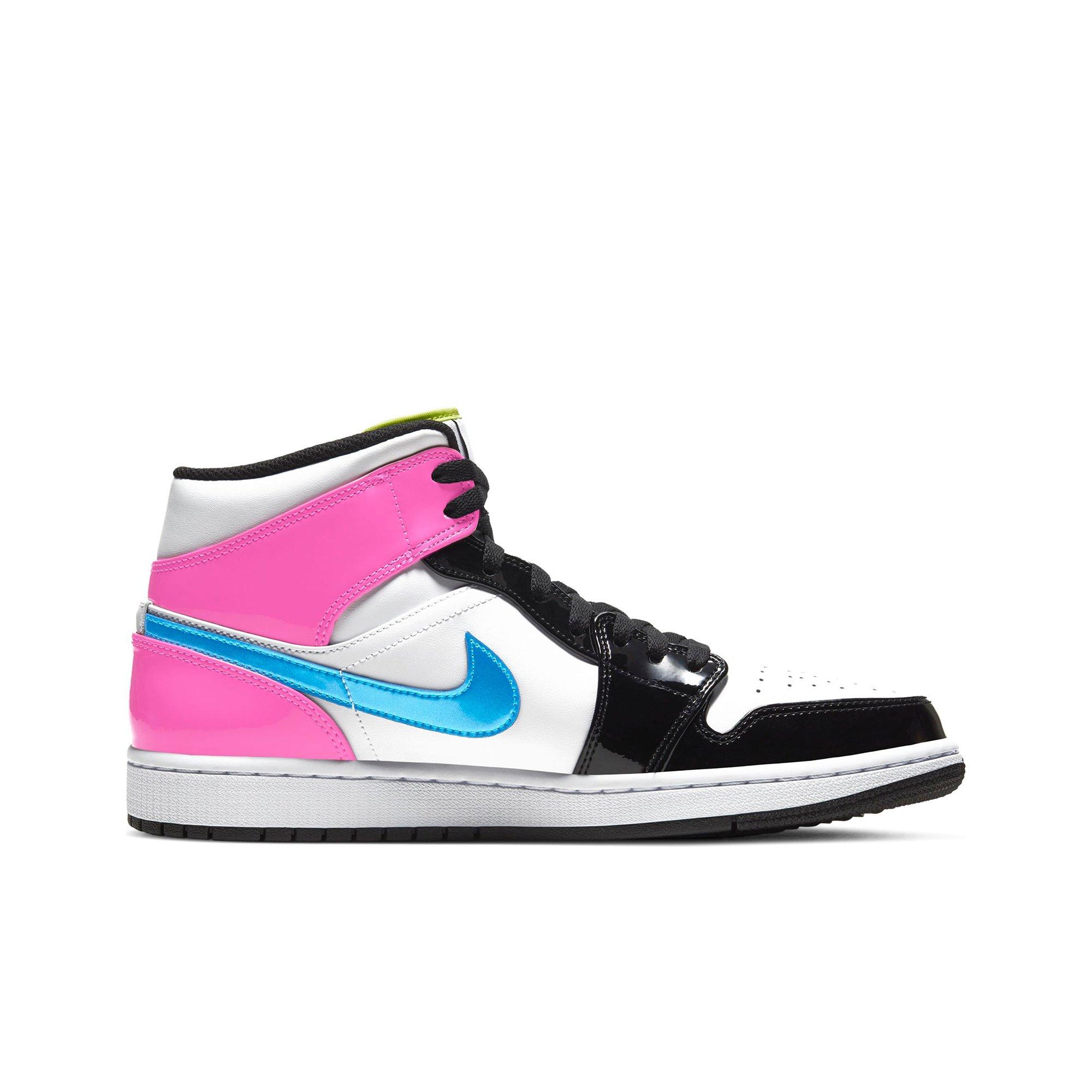 air jordan 1 mid se cyber active fuchsia