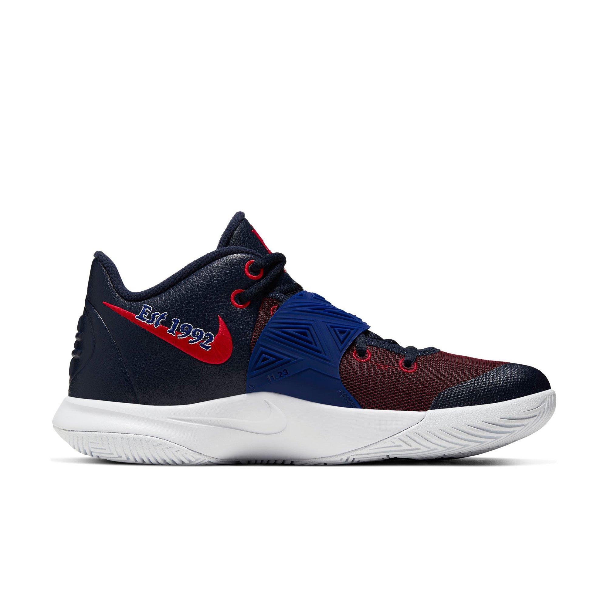 kyrie flytrap white deep royal blue