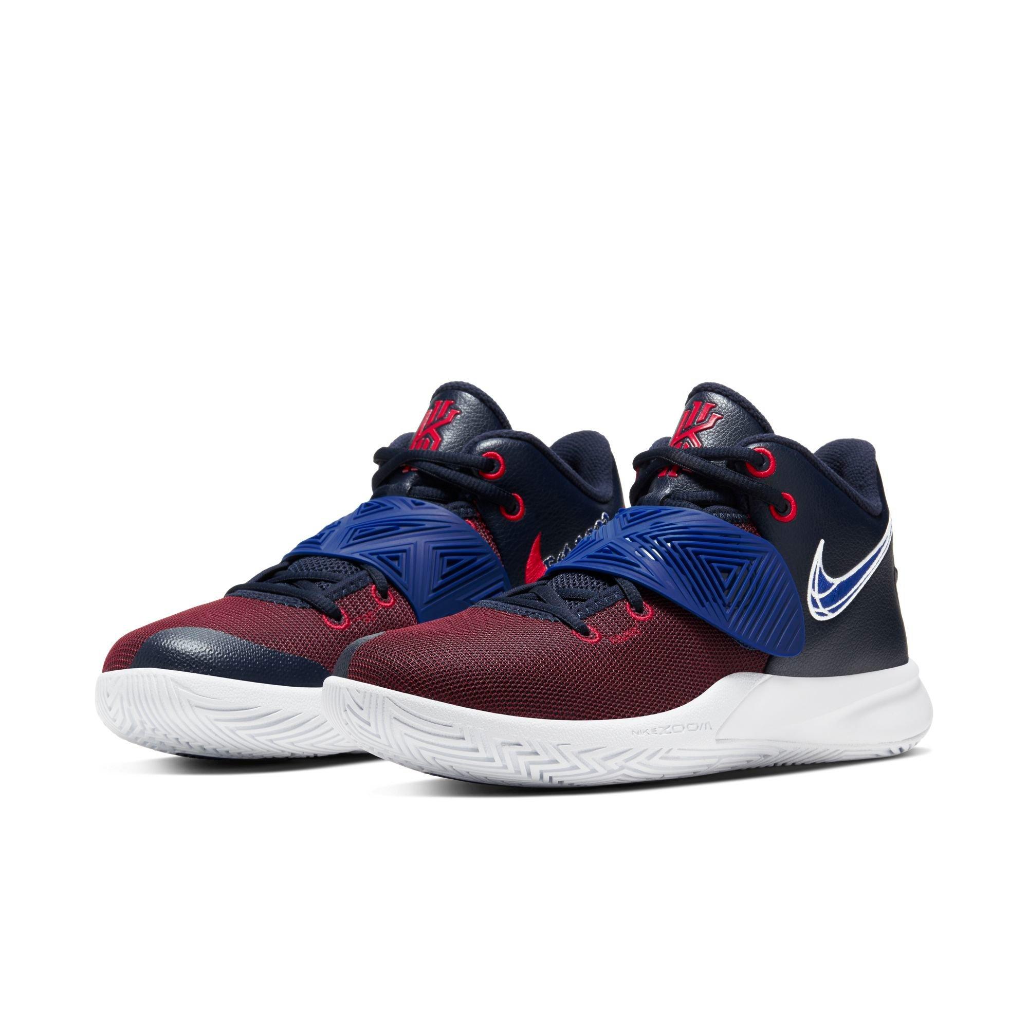 kyrie flytrap white red blue