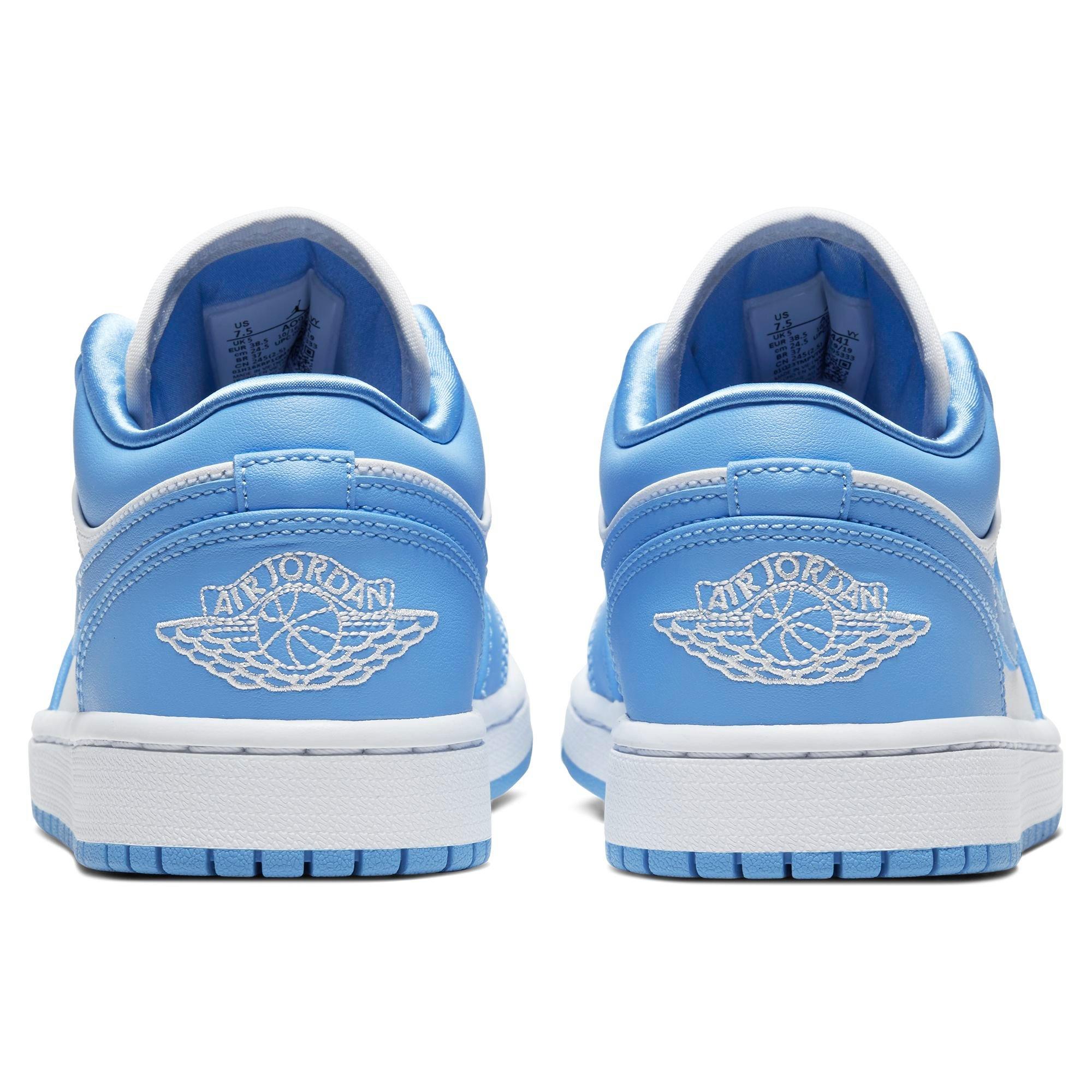 Jordan 1 Low University Blue White Women S Shoe Hibbett City Gear
