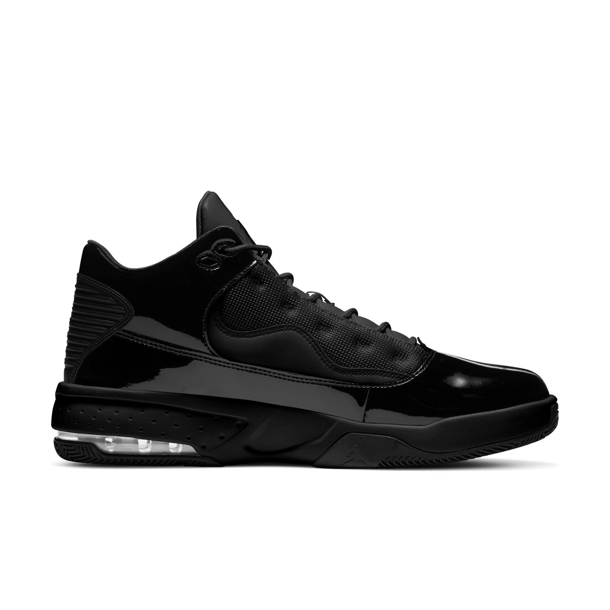 jordan max aura 2 black men's shoe