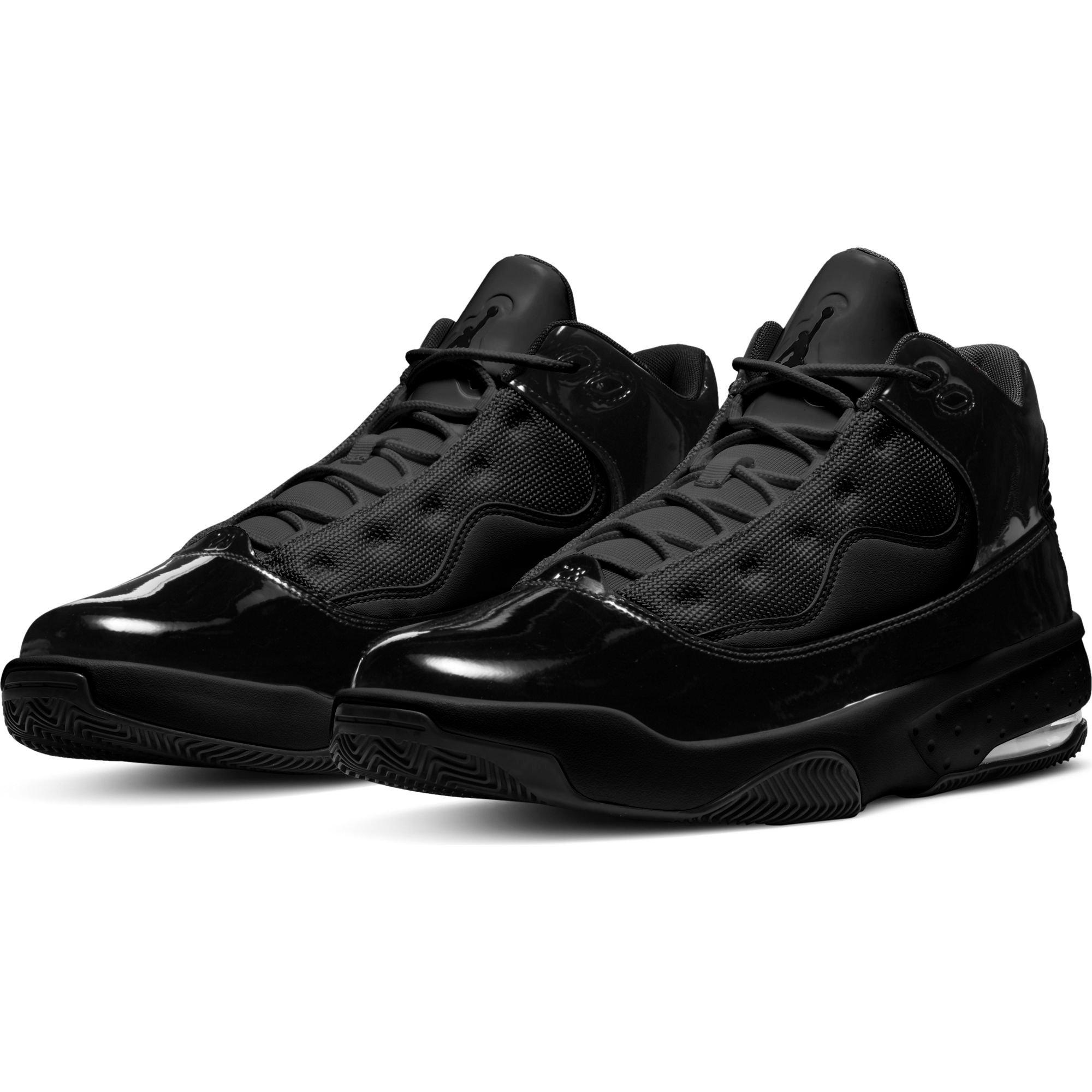 all black jordan max aura