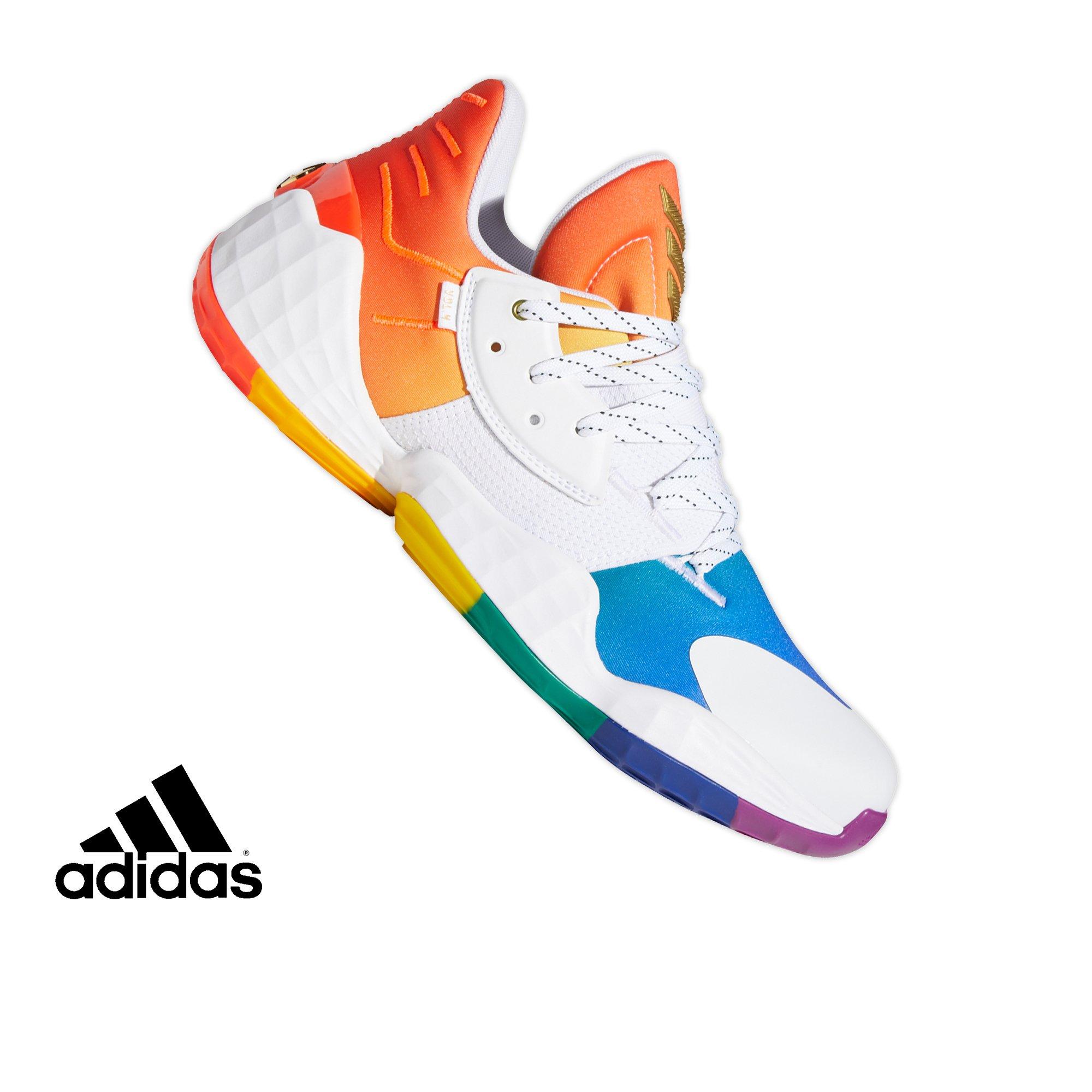 james harden rainbow shoes