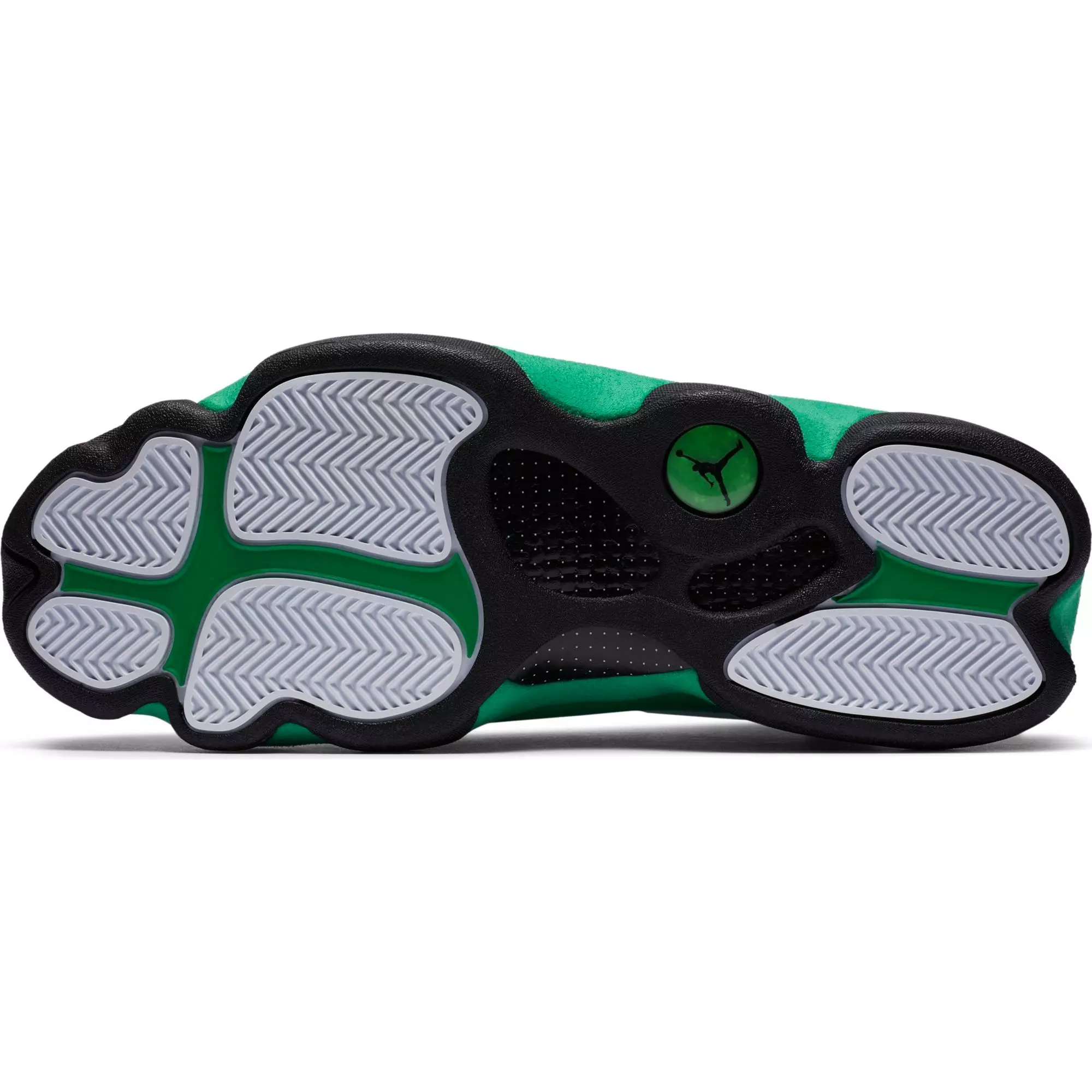 Jordan 13 Retro "White/Lucky Green" Men's Shoe - WHITE/GREEN