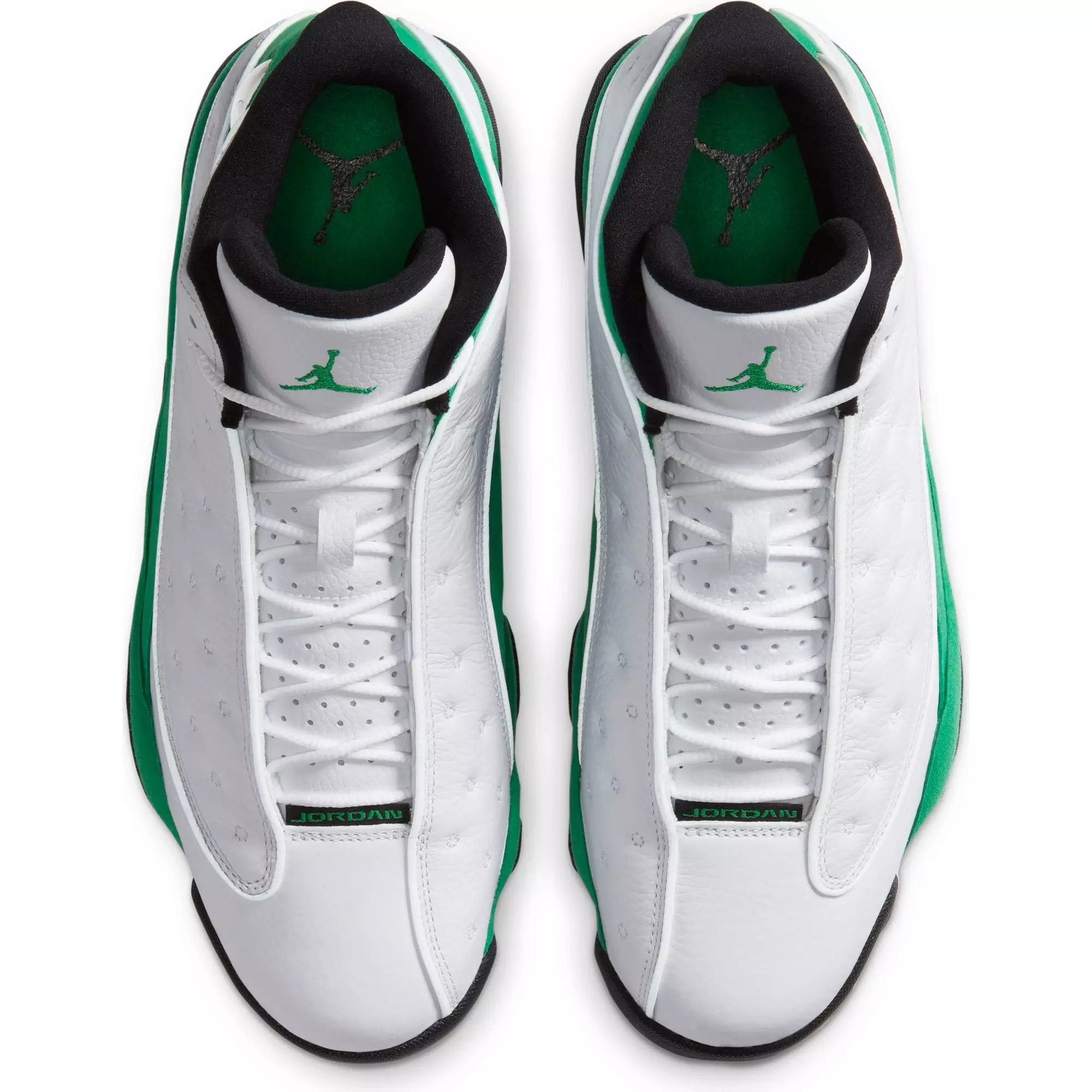 Jordan 13 Retro "White/Lucky Green" Men's Shoe - WHITE/GREEN