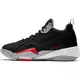 Jordan Zoom '92 "Black/University Red" Men's Shoe - GREY/BLACK/RED Thumbnail View 4