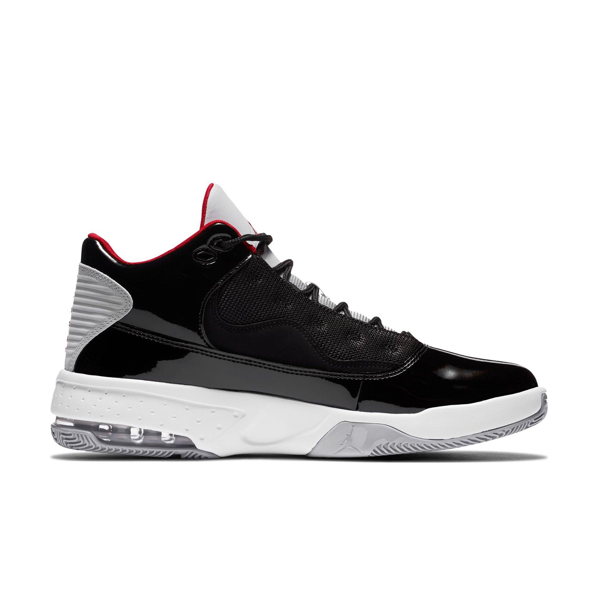 jordan aura max black and red