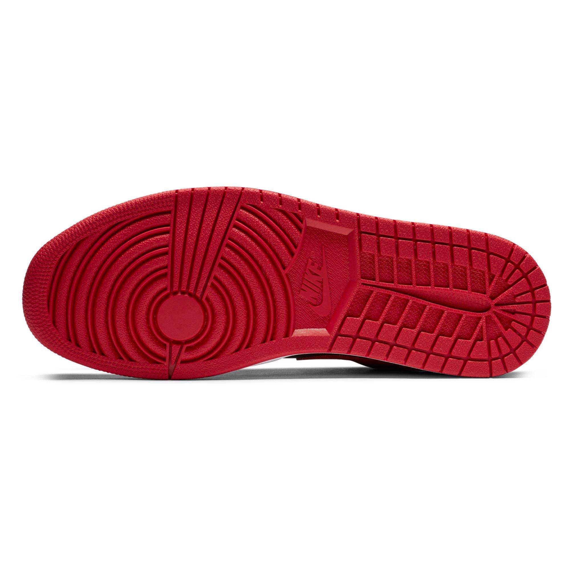 Jordan 1 Low Gym Red Black White Men S Shoe Hibbett City Gear