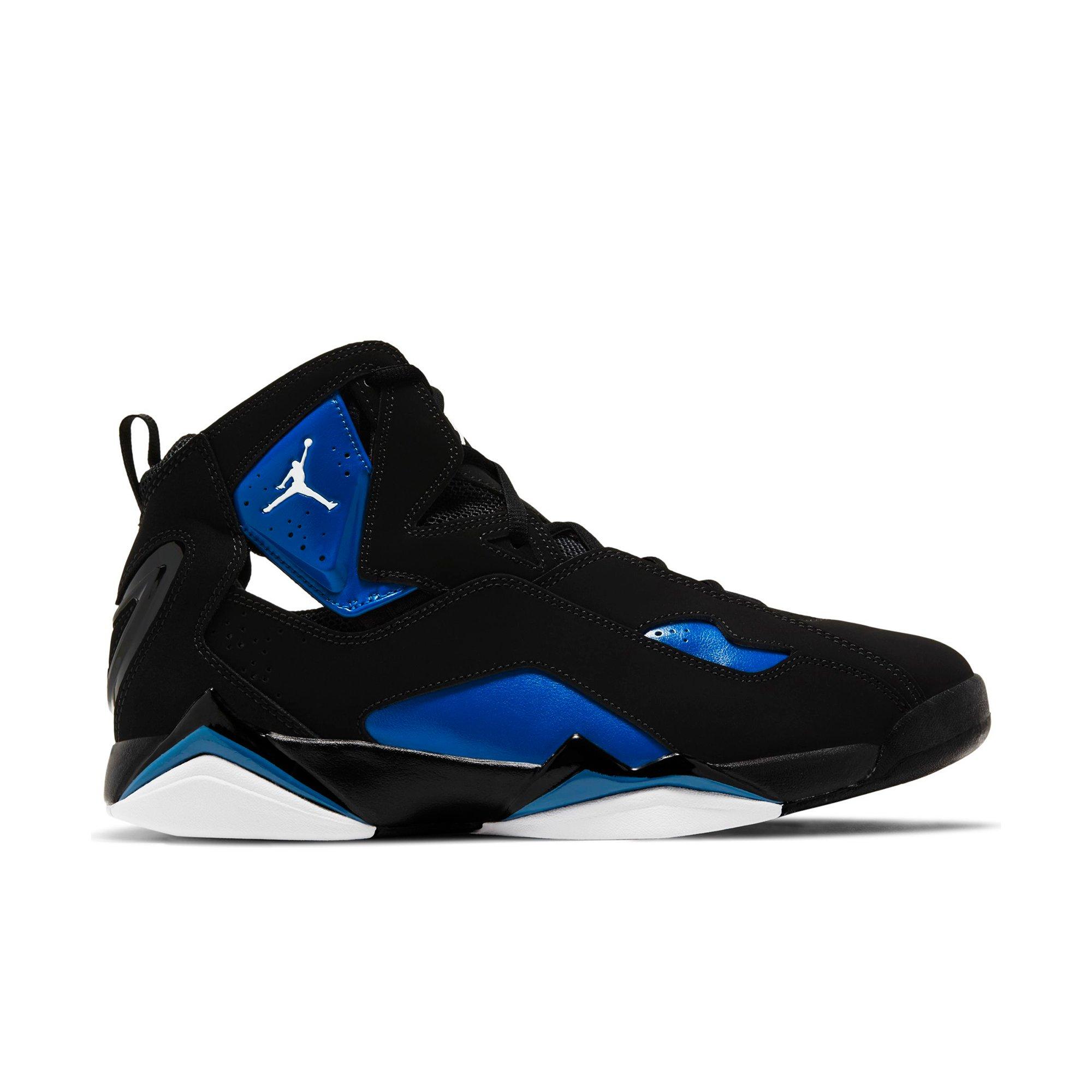 jordan true flight black and blue