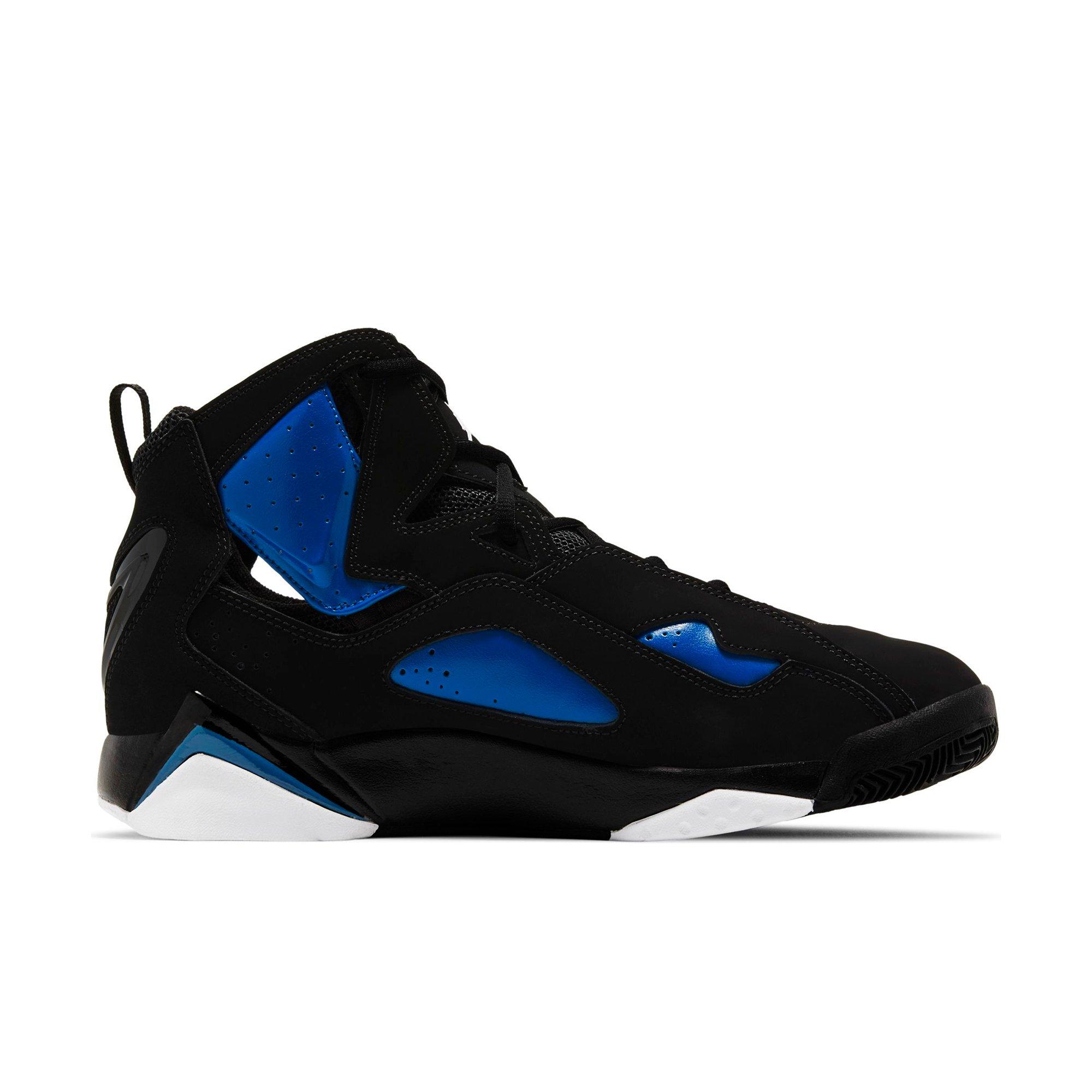 Jordan True Flight Black/Royal Blue Men's Shoe - Hibbett