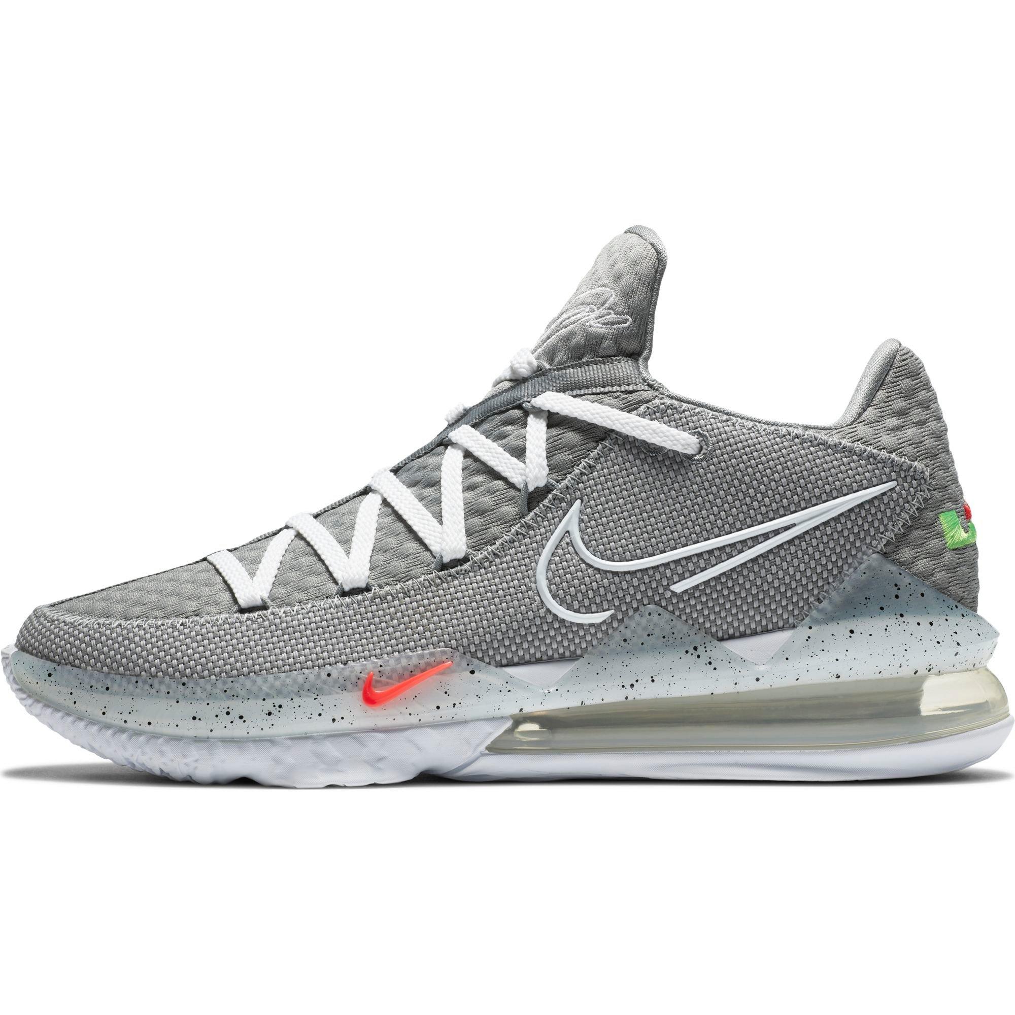 lebron shoes gray