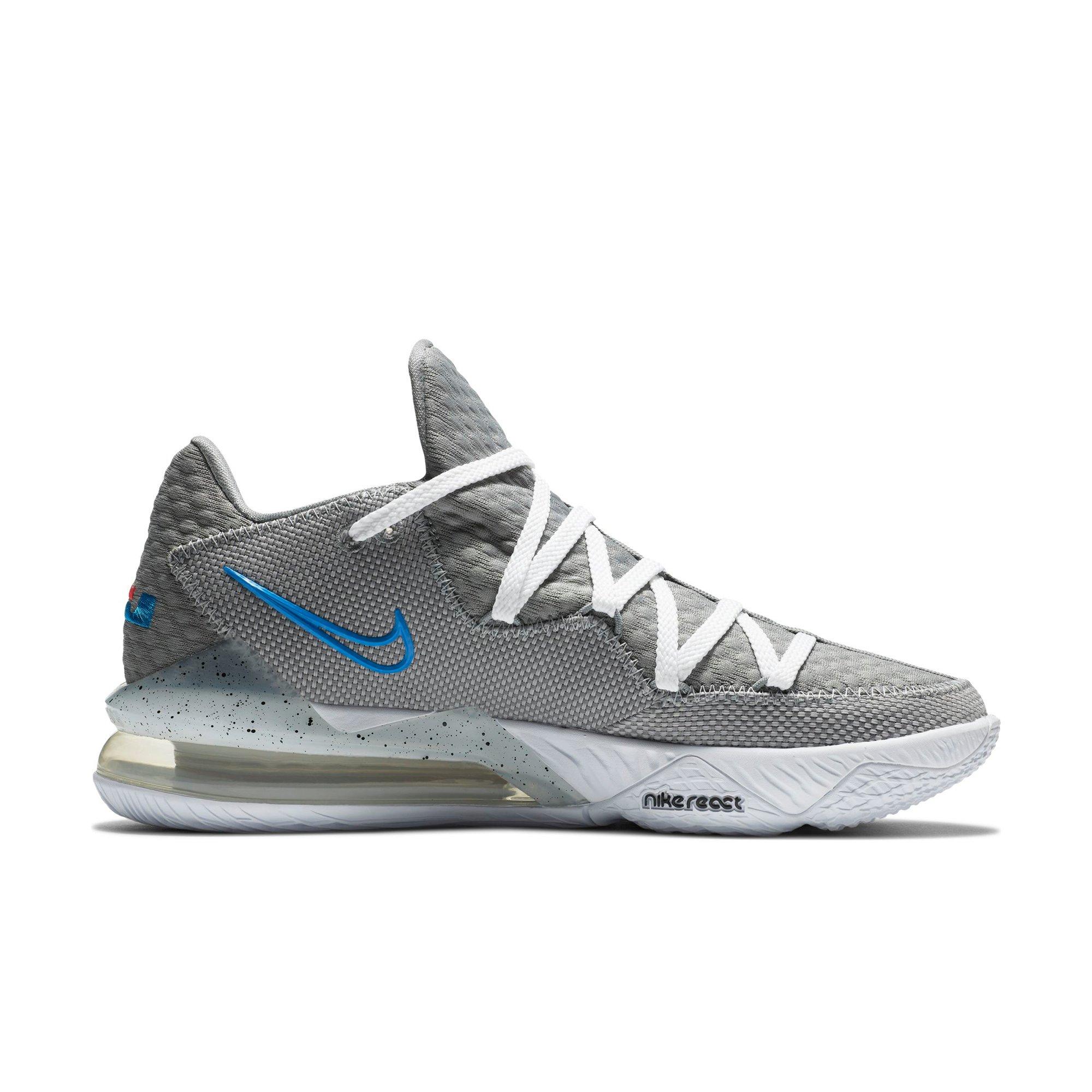 lebron james grey shoes
