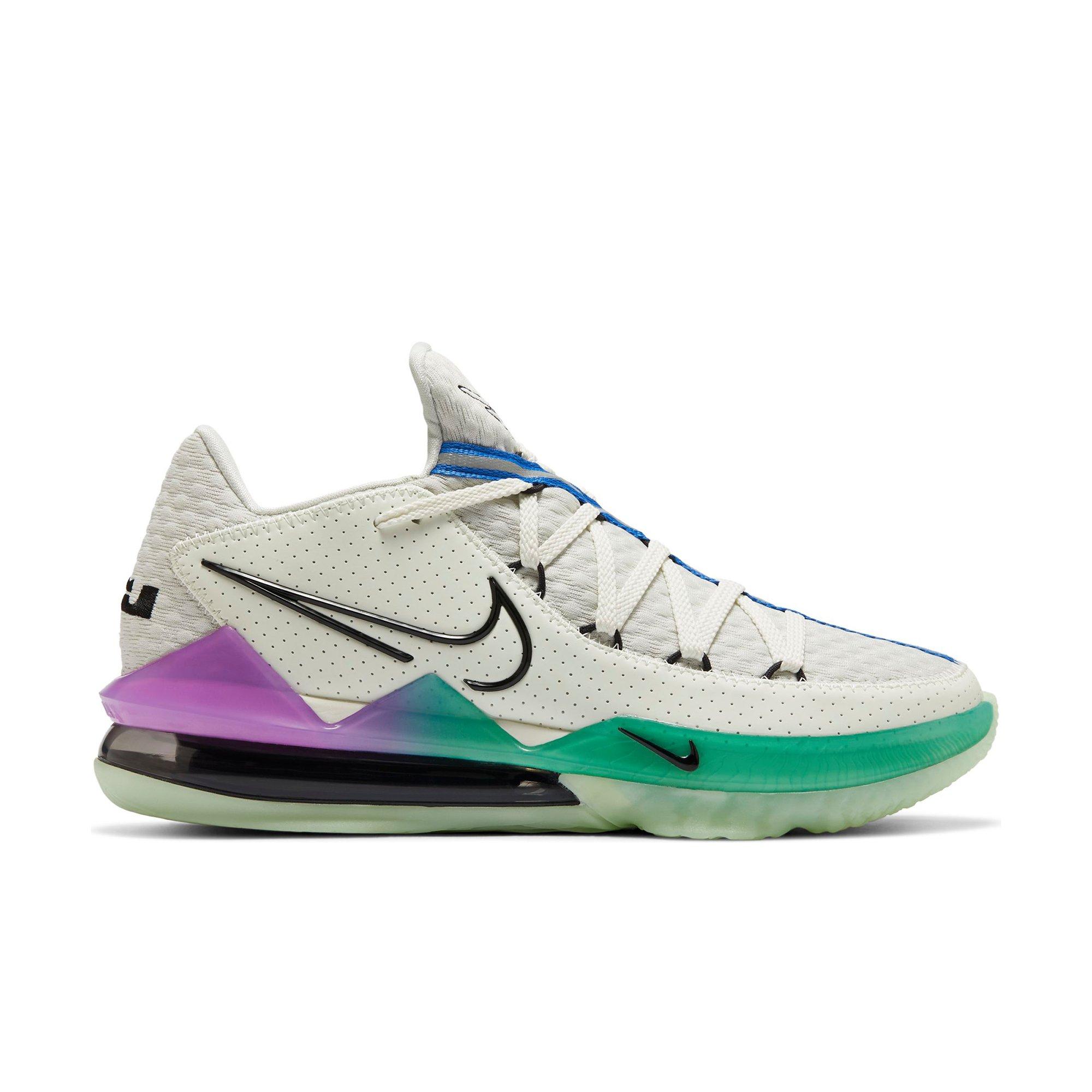 lebron 17 low spruce aura