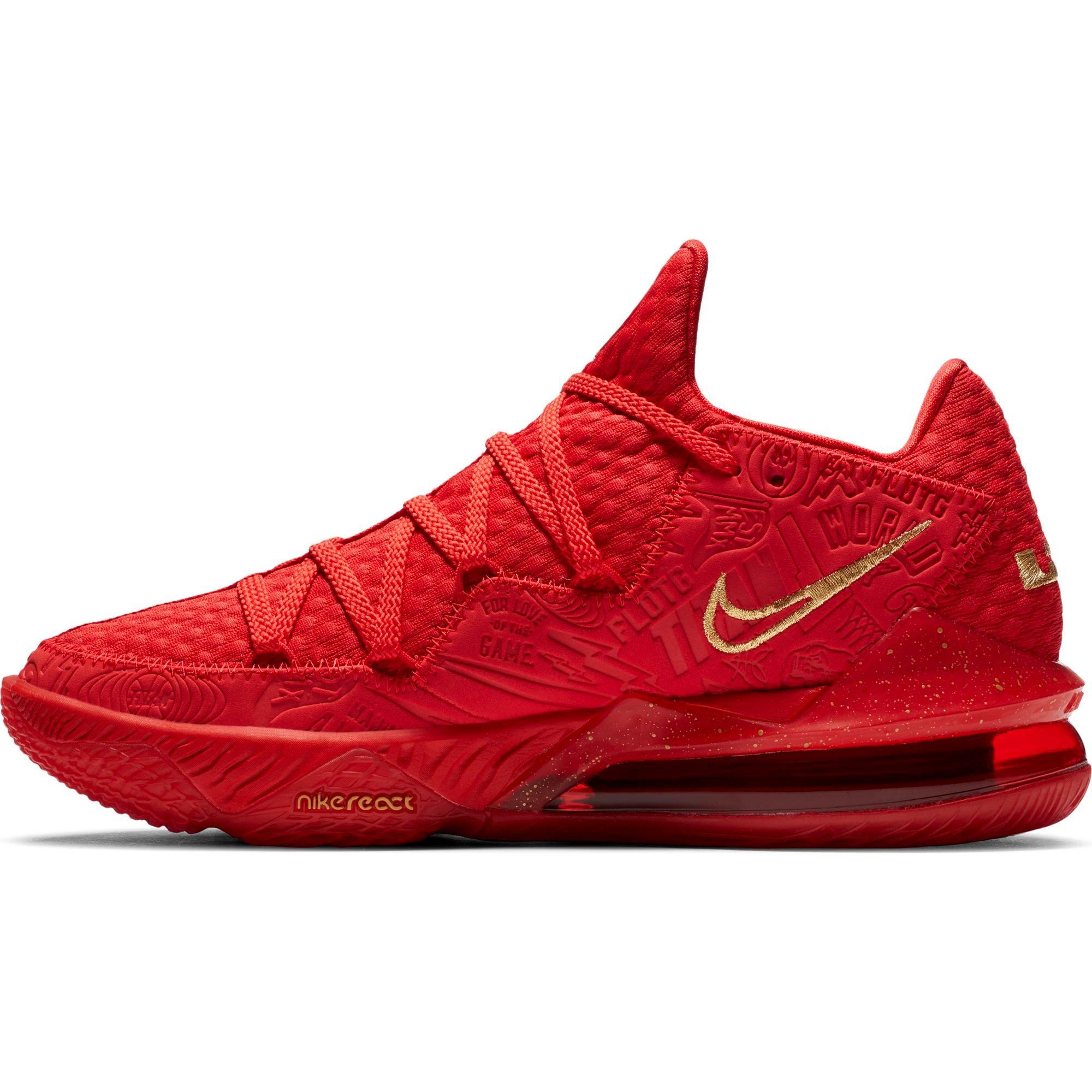 Lebron 17 university outlet red