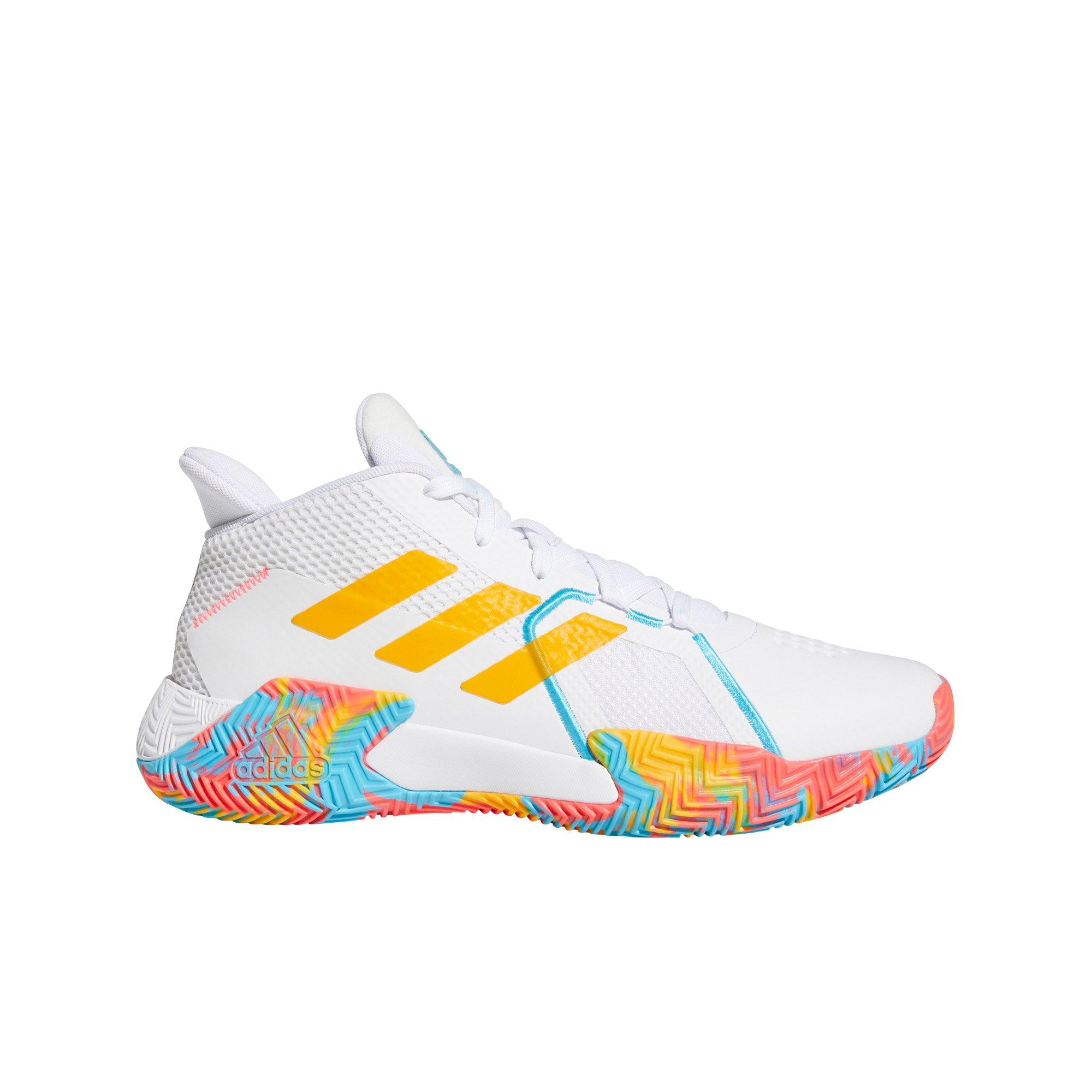 adidas multicolor basketball shoes