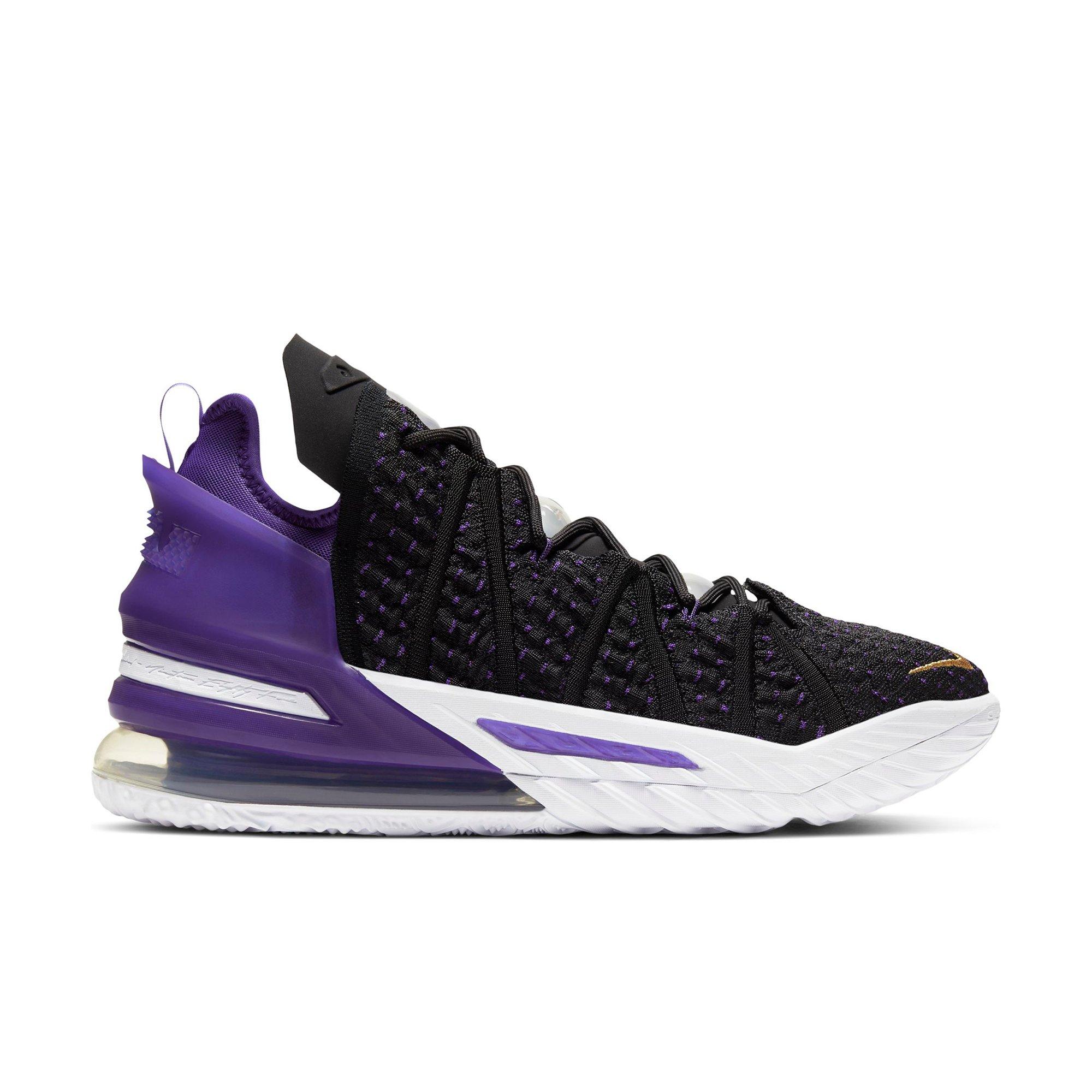 lebron purple basketball shoes