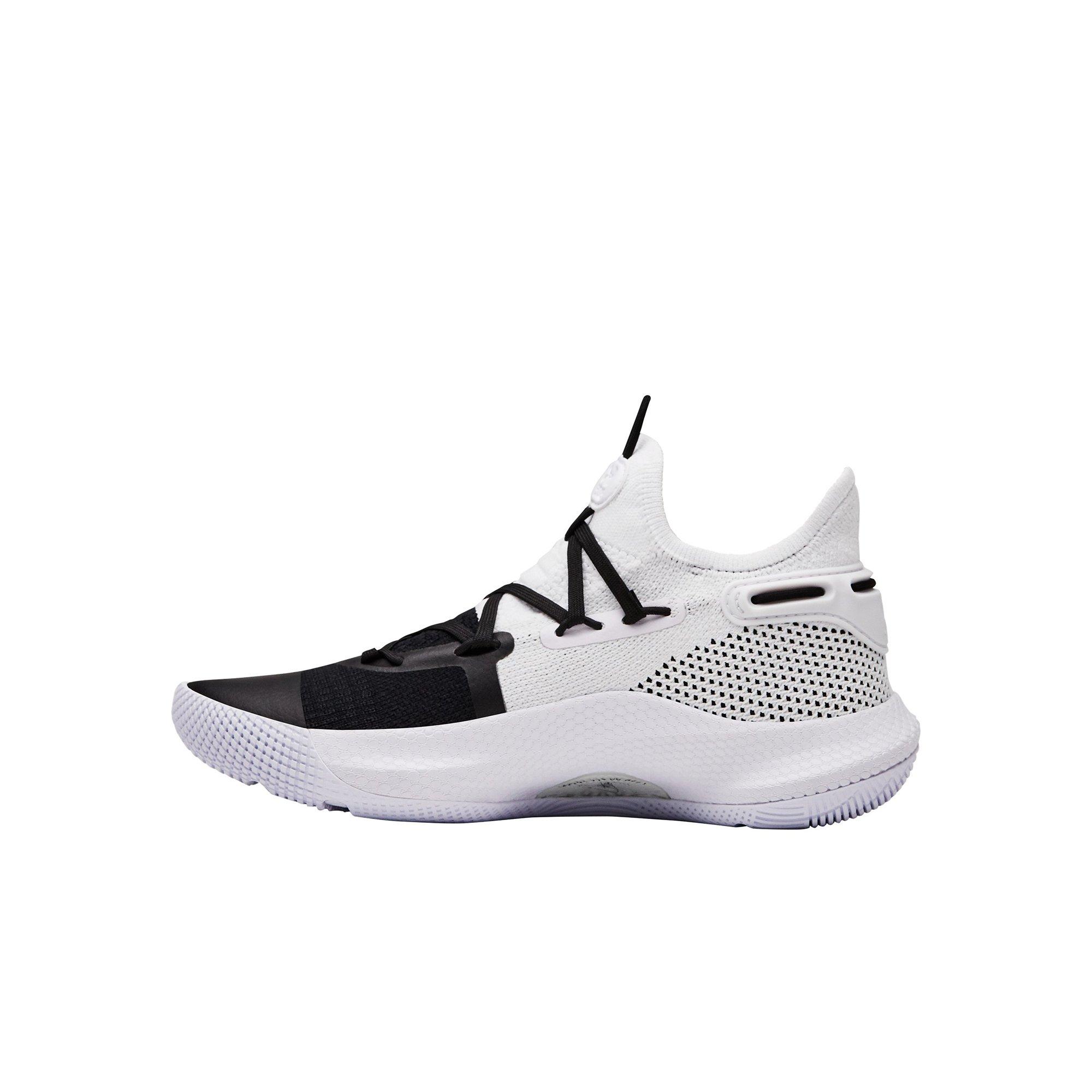 curry 6 white black