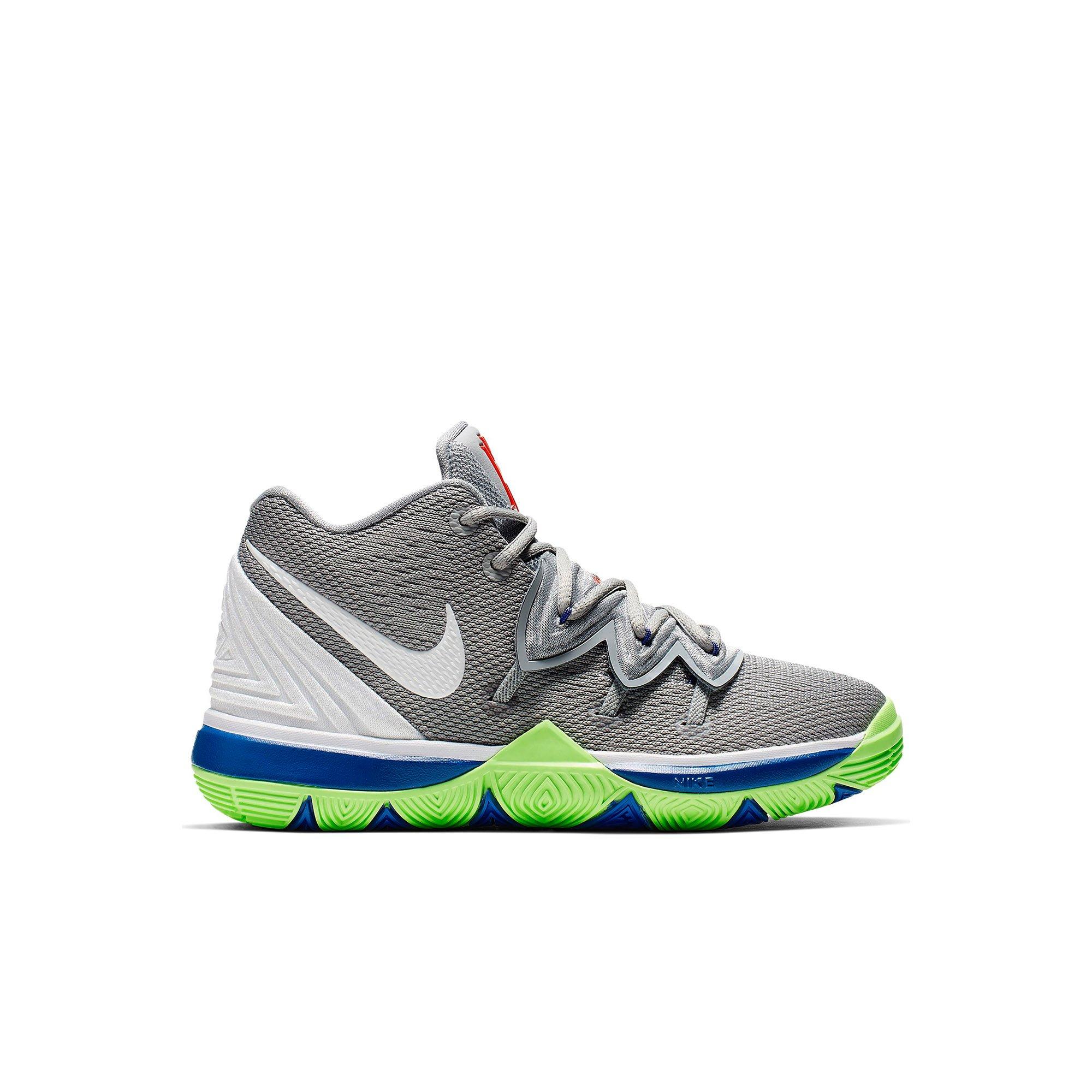 grey kyrie 5