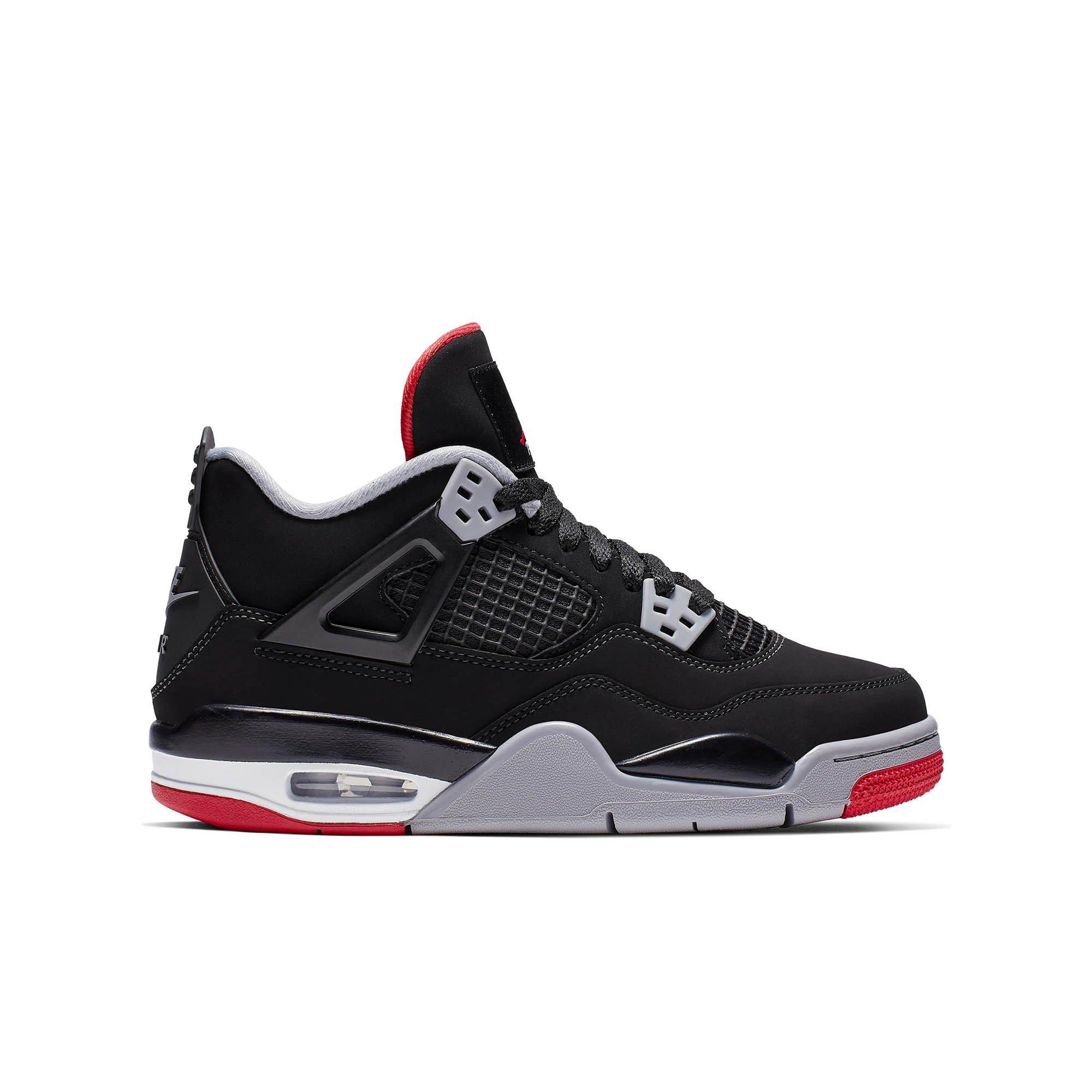 Red grey and black sales jordans