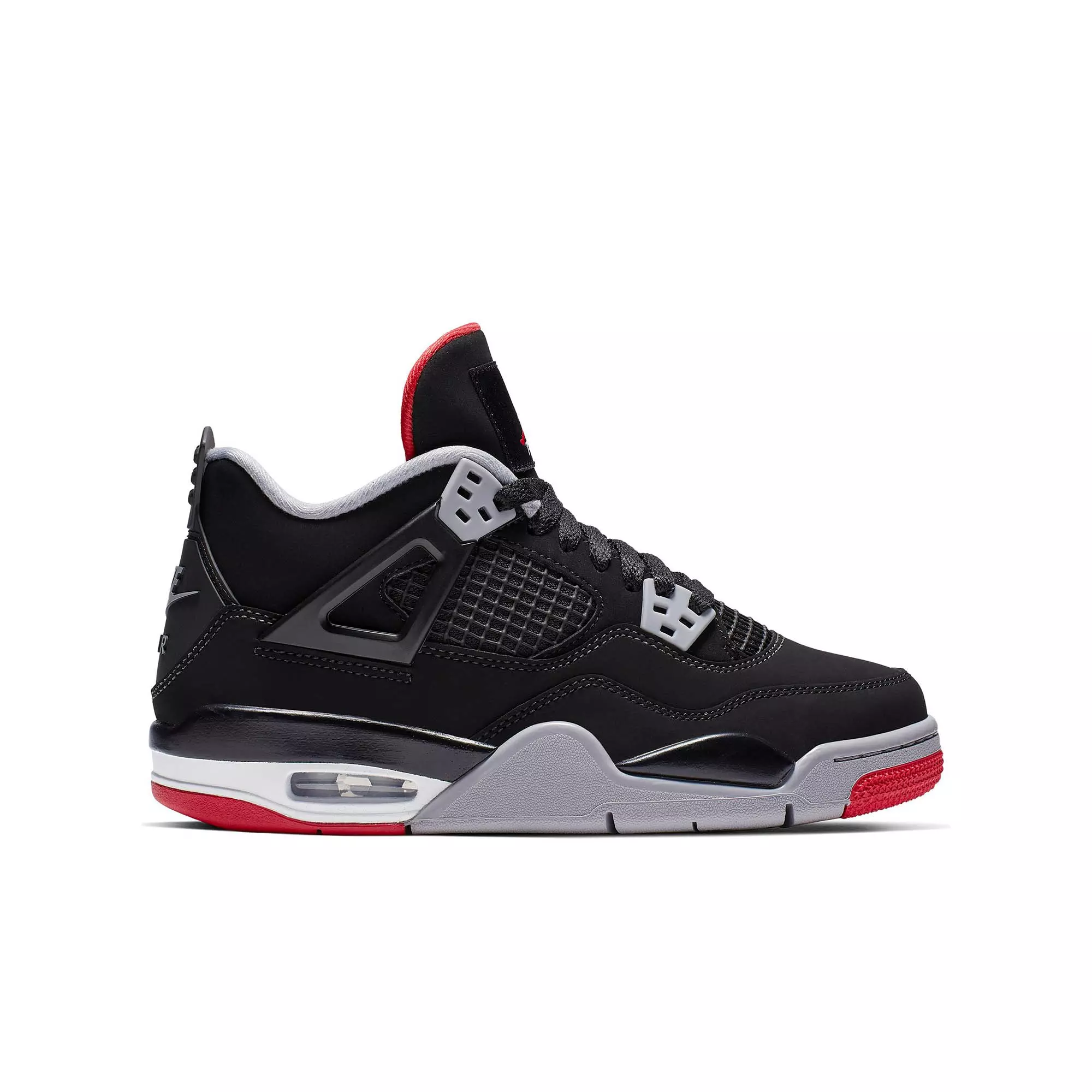 black red jordan 4