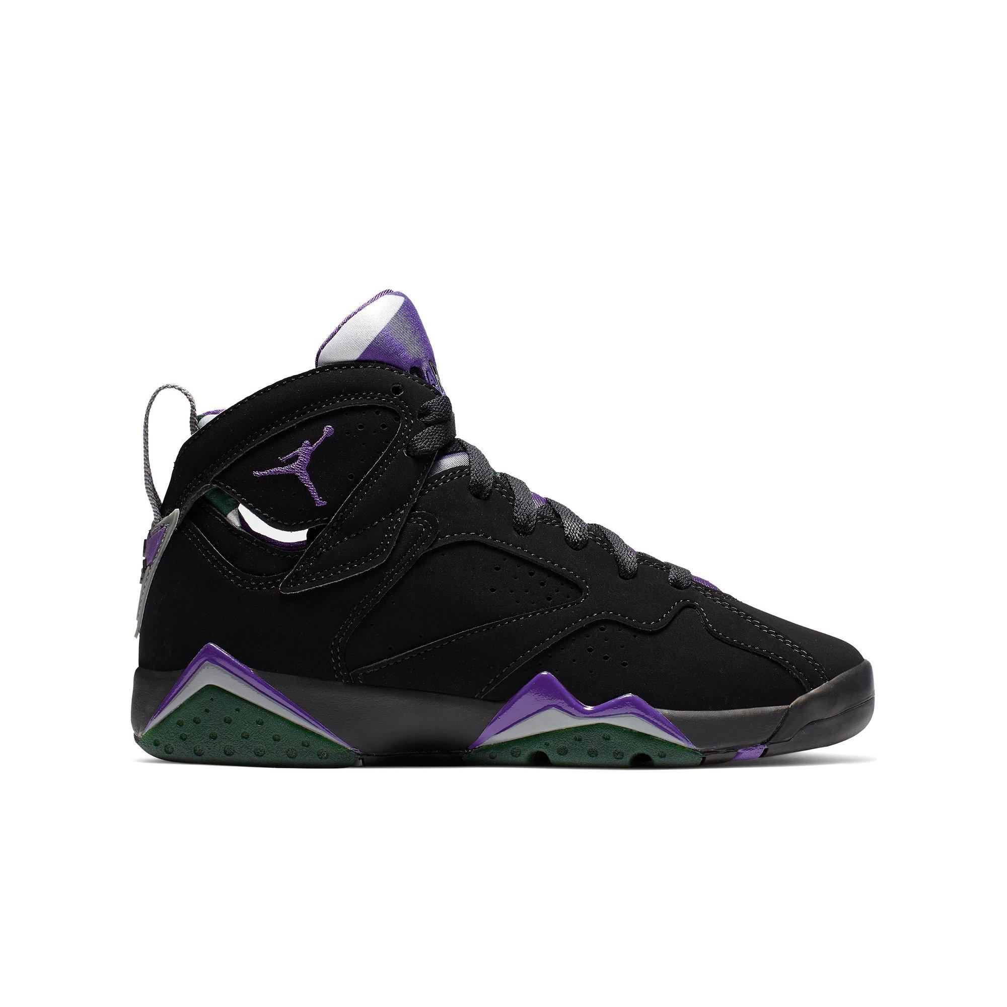 air jordan 7 retro black purple