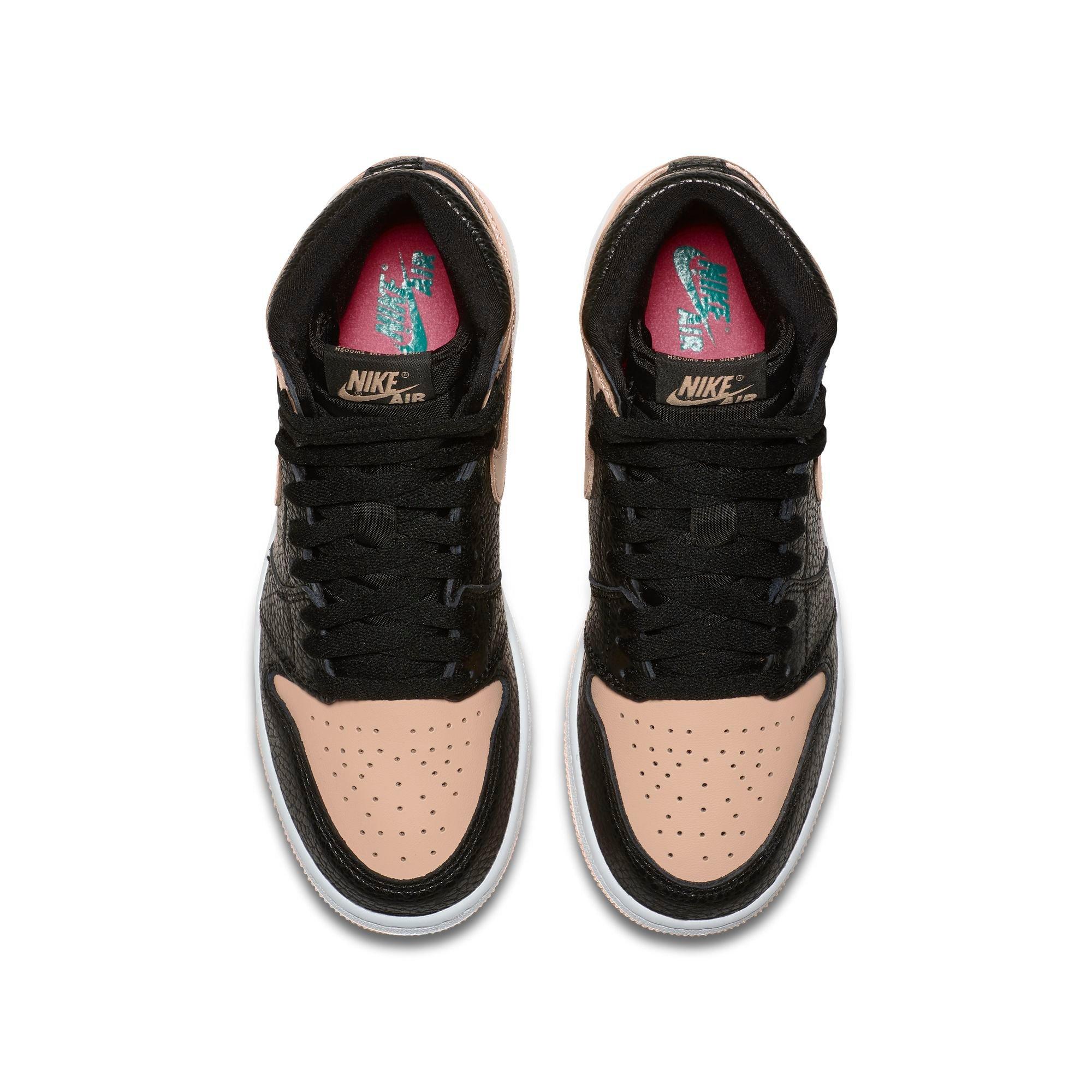 air jordan 1 retro high og crimson tint grade school