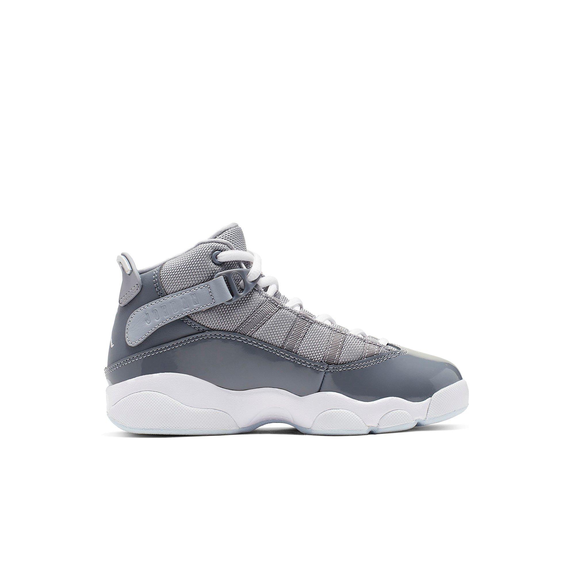 jordan 6 rings grey kids