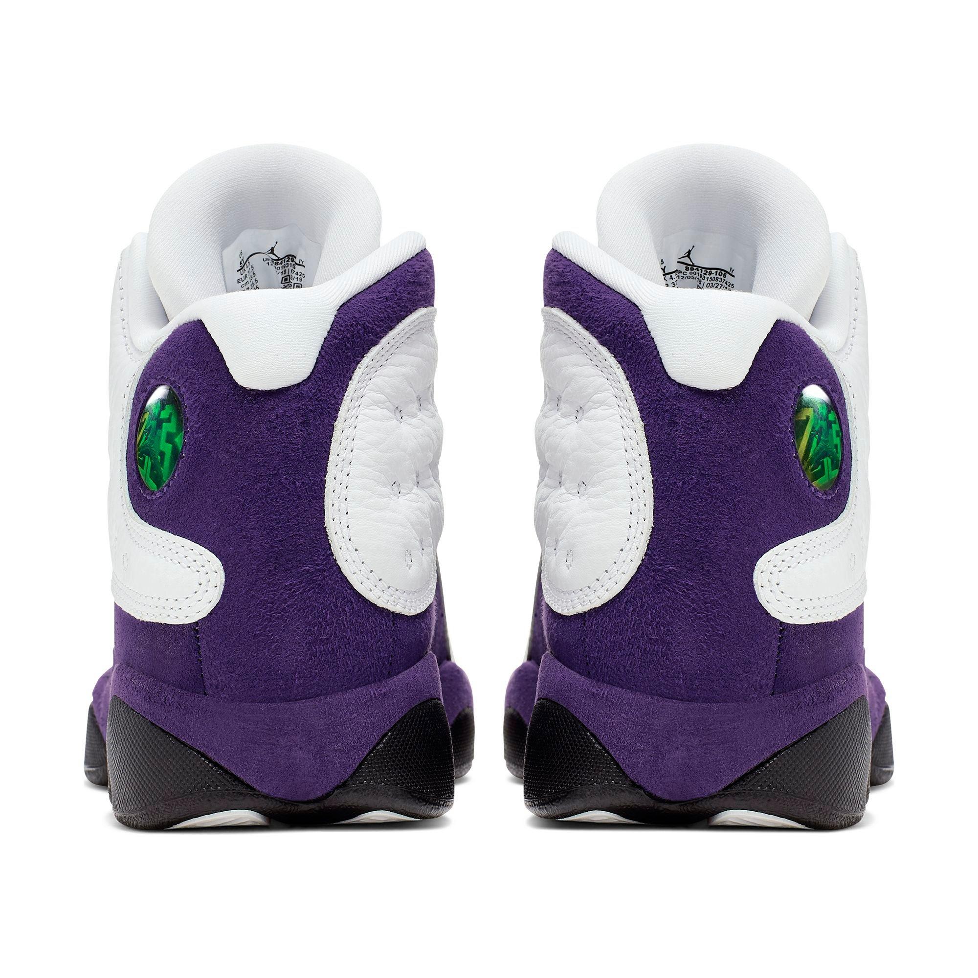 purple and white 13s grade school