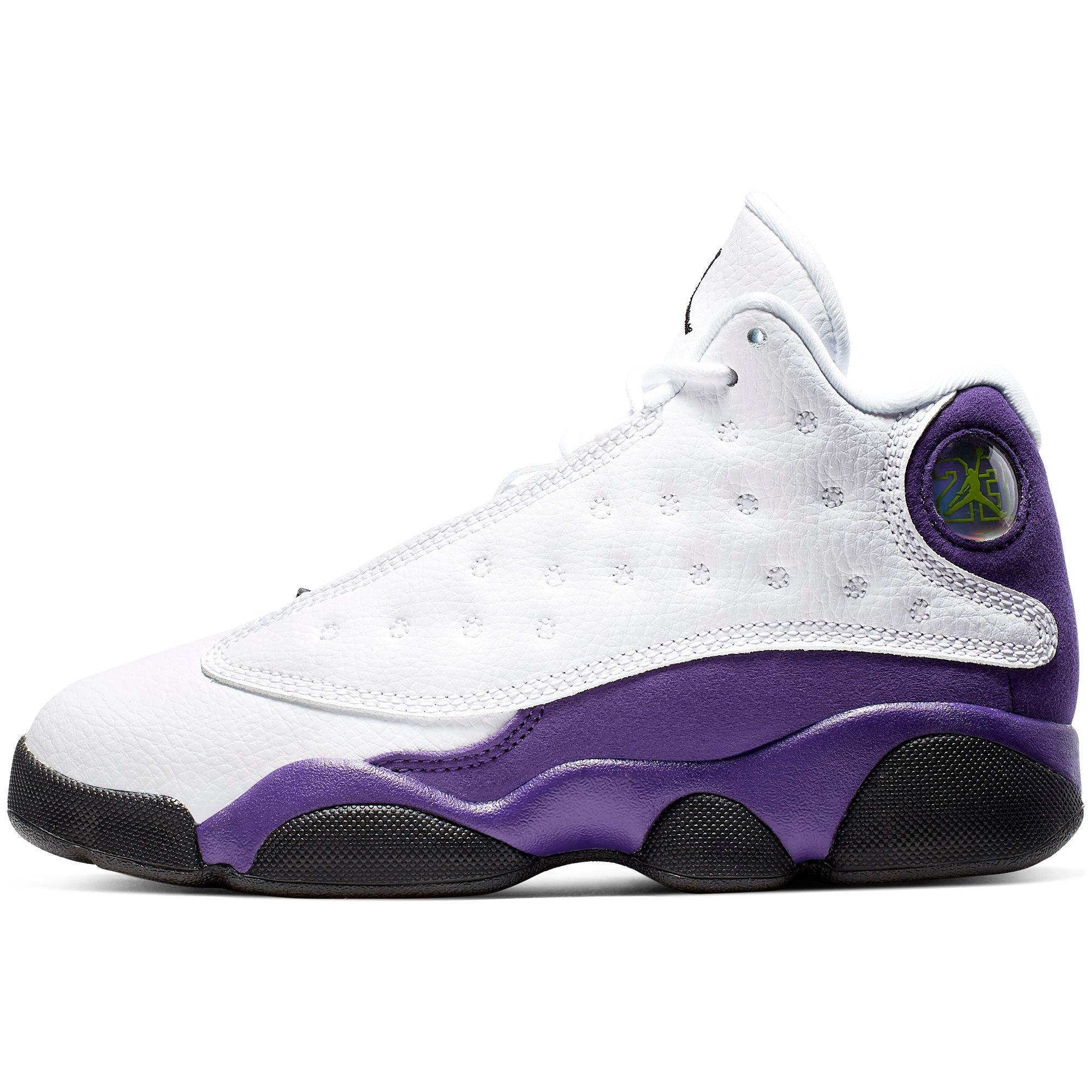 jordan 13 lakers preschool