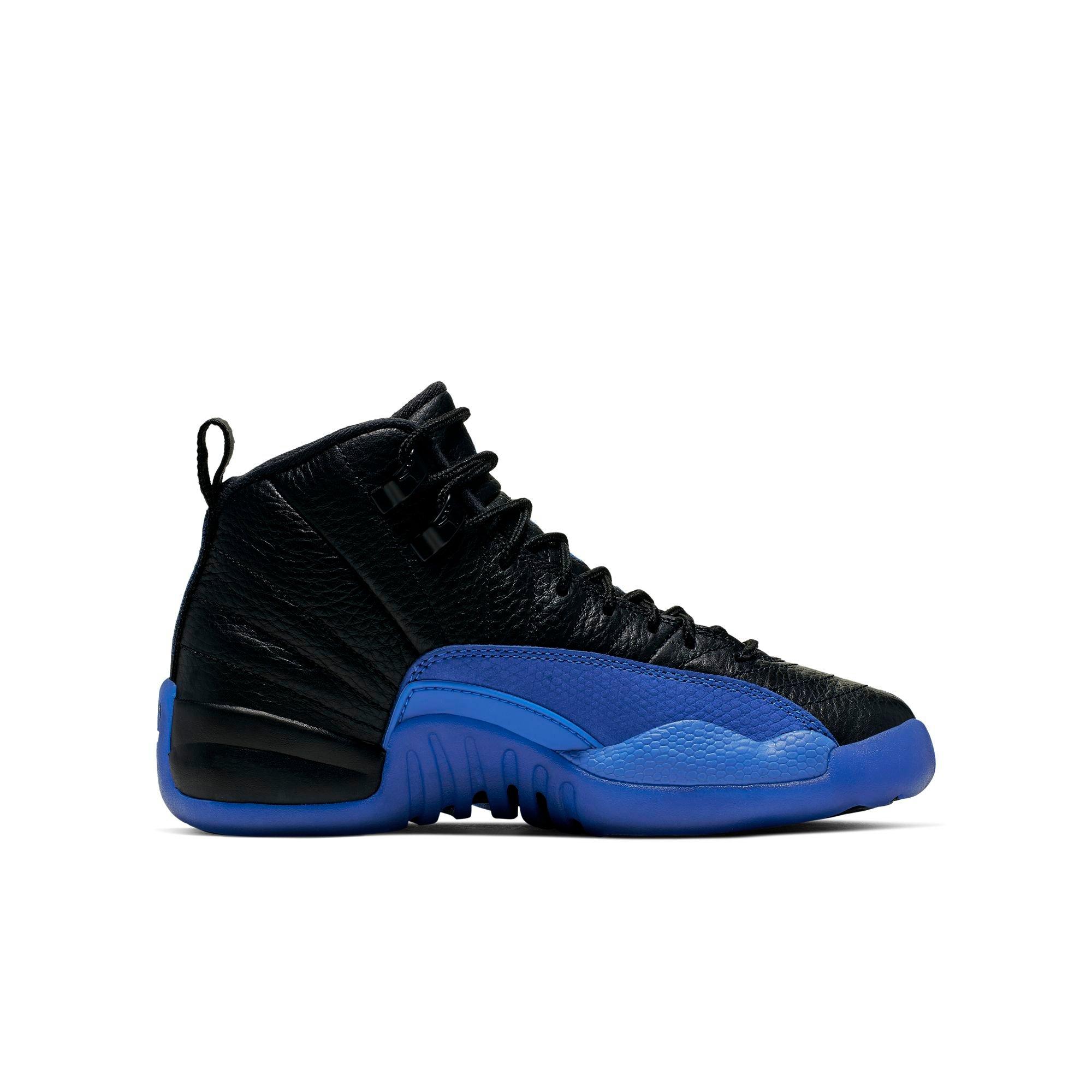 jordan 12 black and royal blue