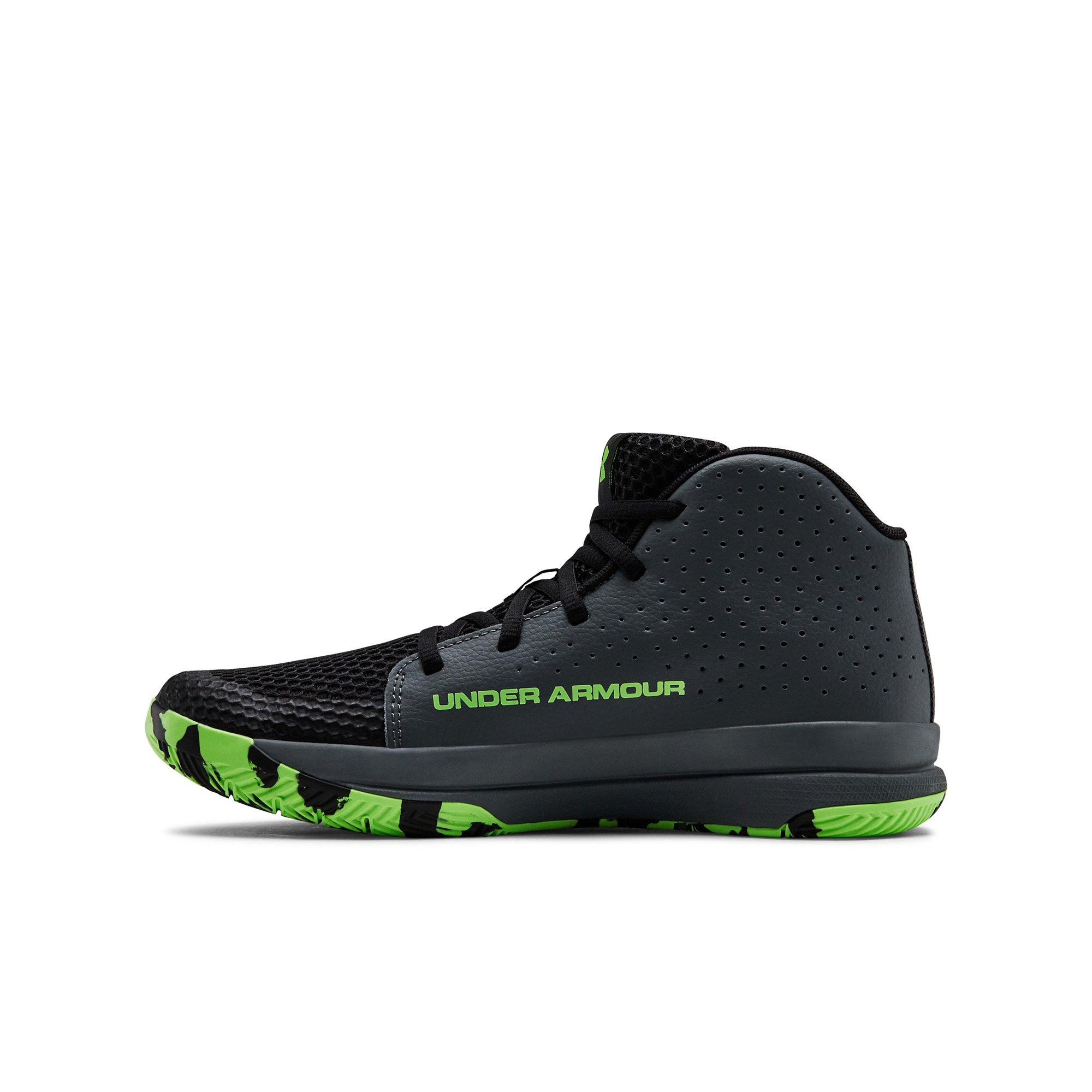 green under armour basketball shoes