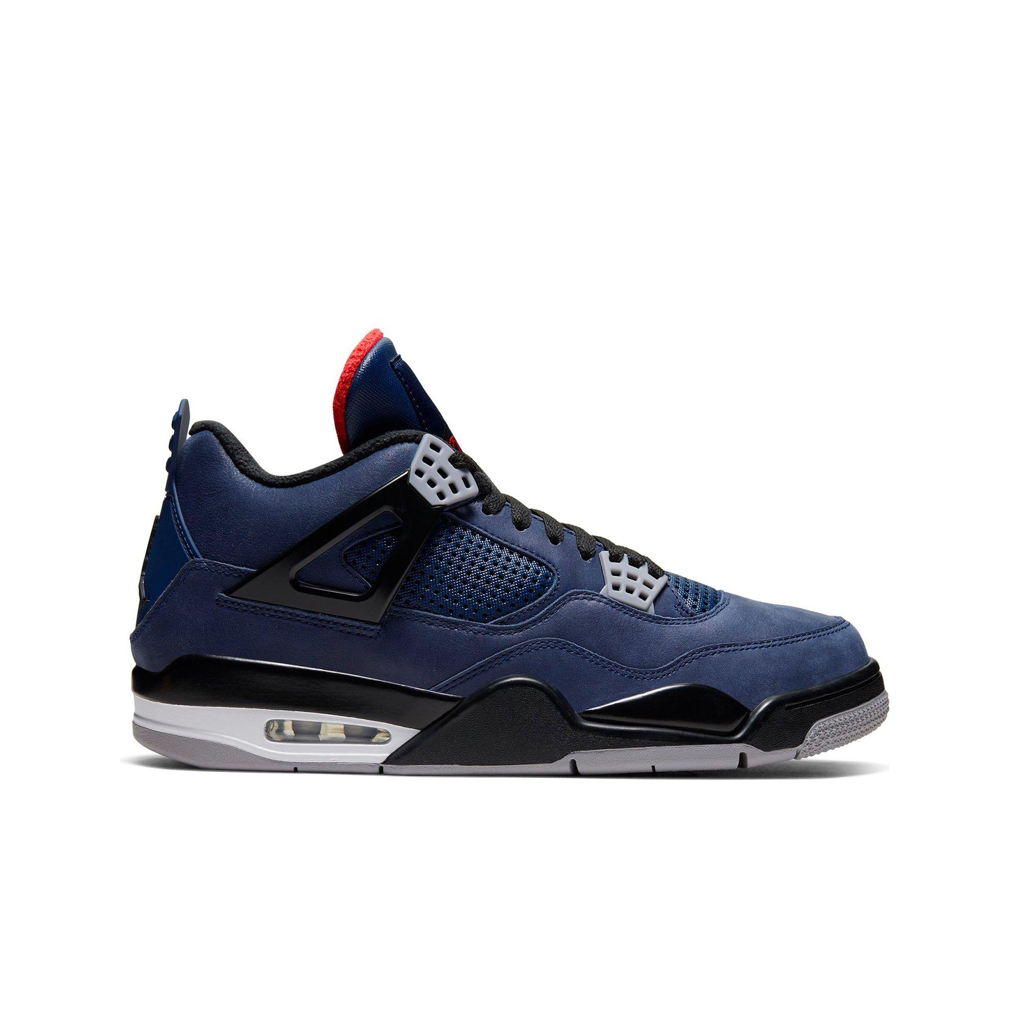 Jordan 4 Retro Wntr Loyal Blue Grade School Kids Shoe Hibbett City Gear