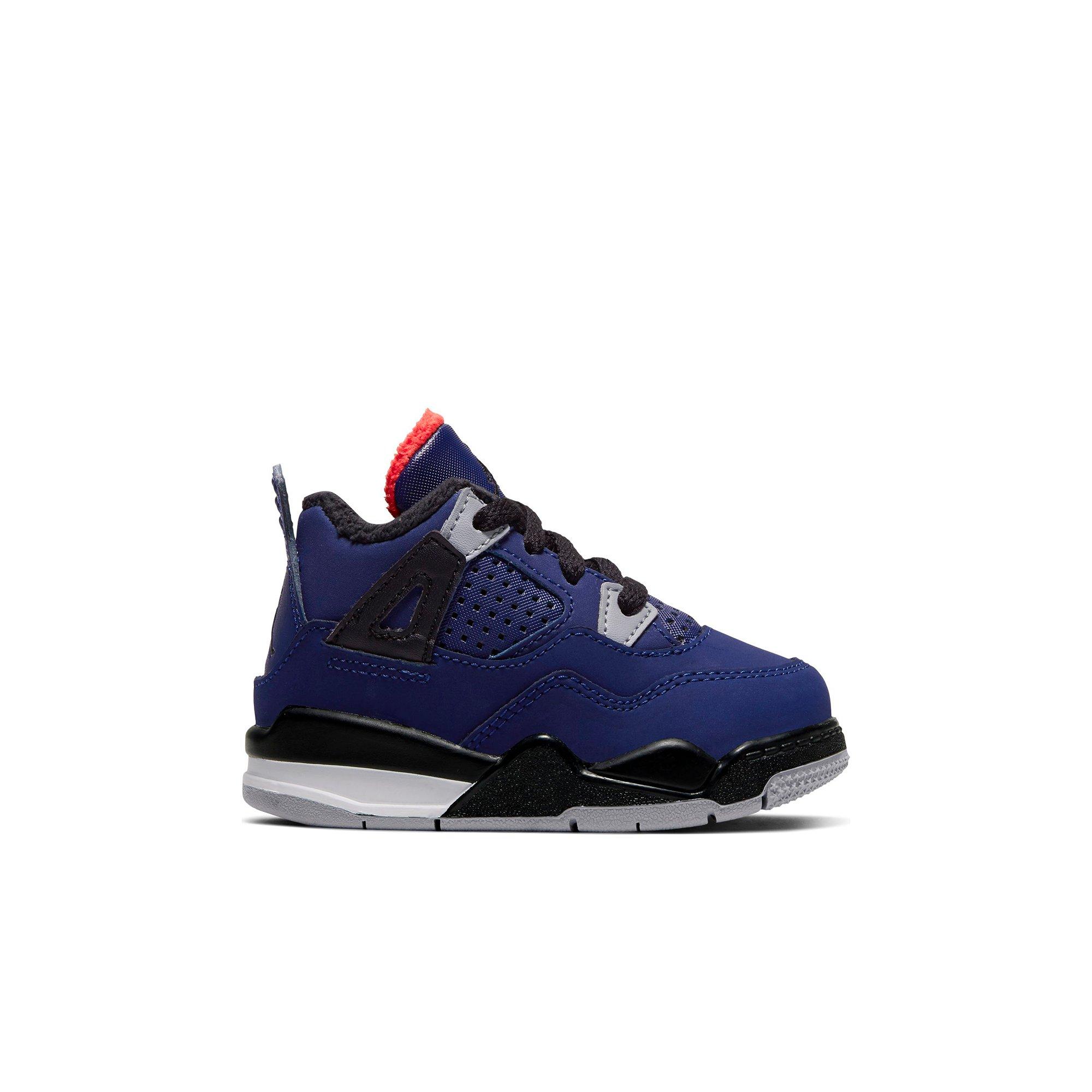 Jordan 4 Retro Wntr Loyal Blue Toddler Kids Shoe Hibbett City Gear