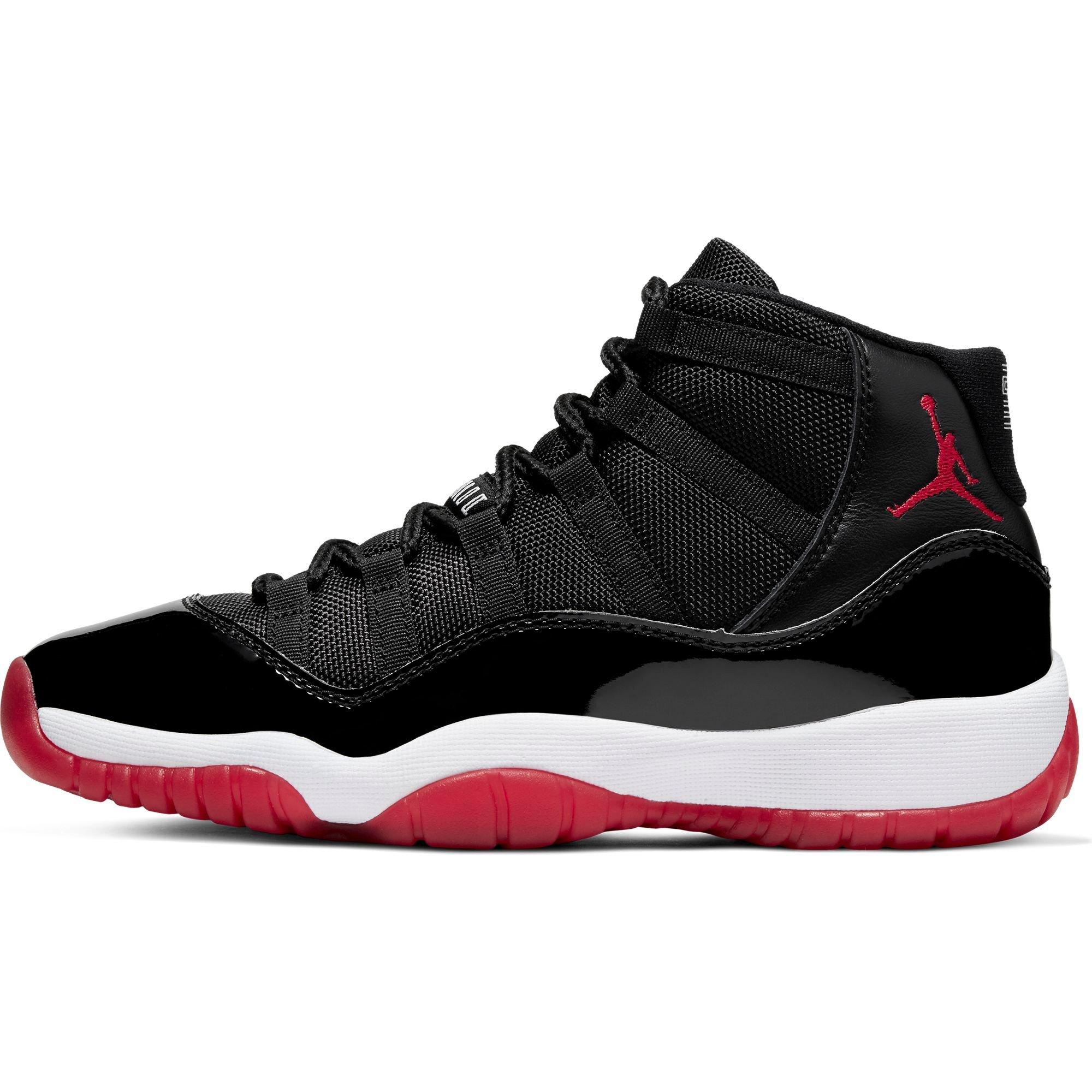 jordan 11 bred grade school