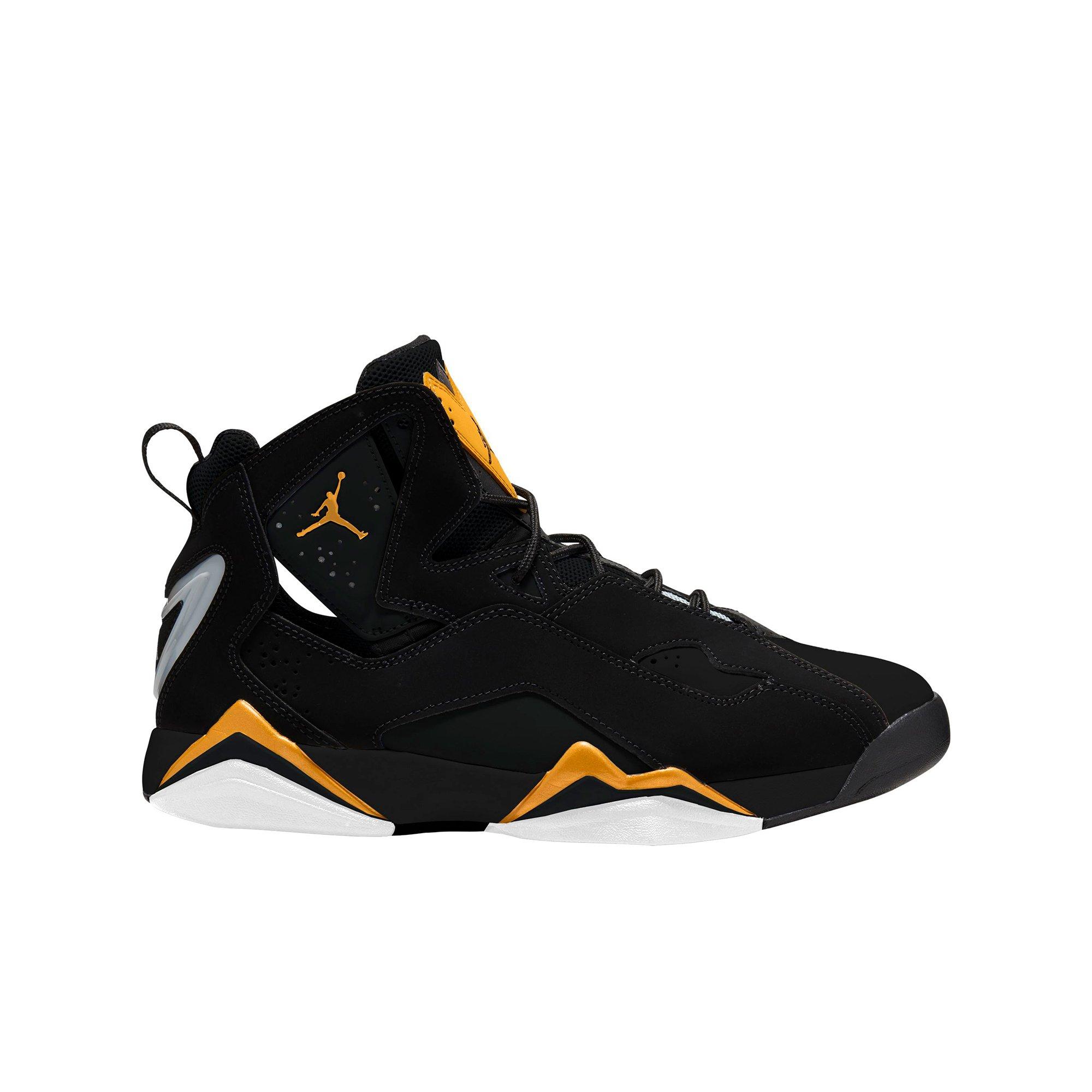 black and gold jordan flights