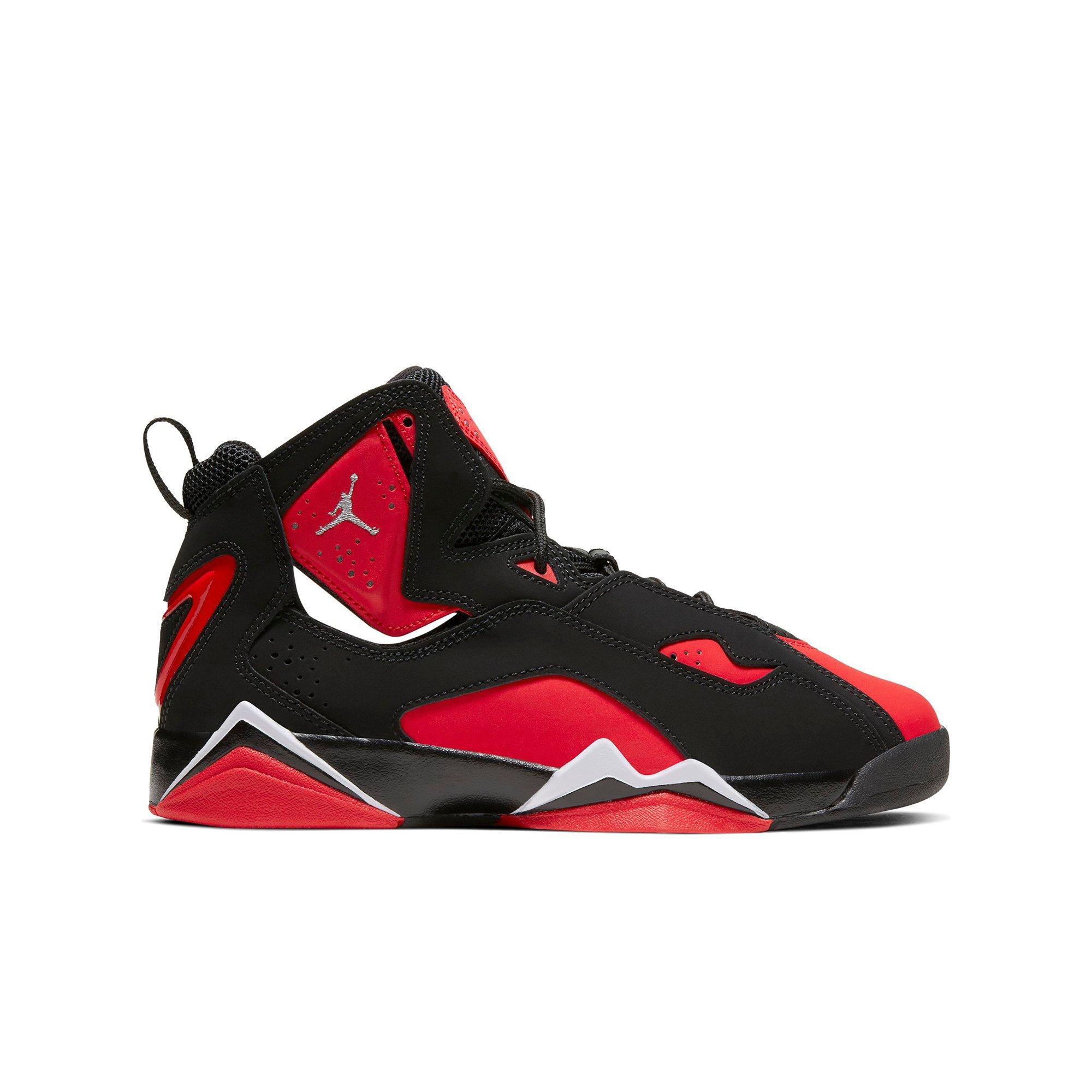 red true flight jordans