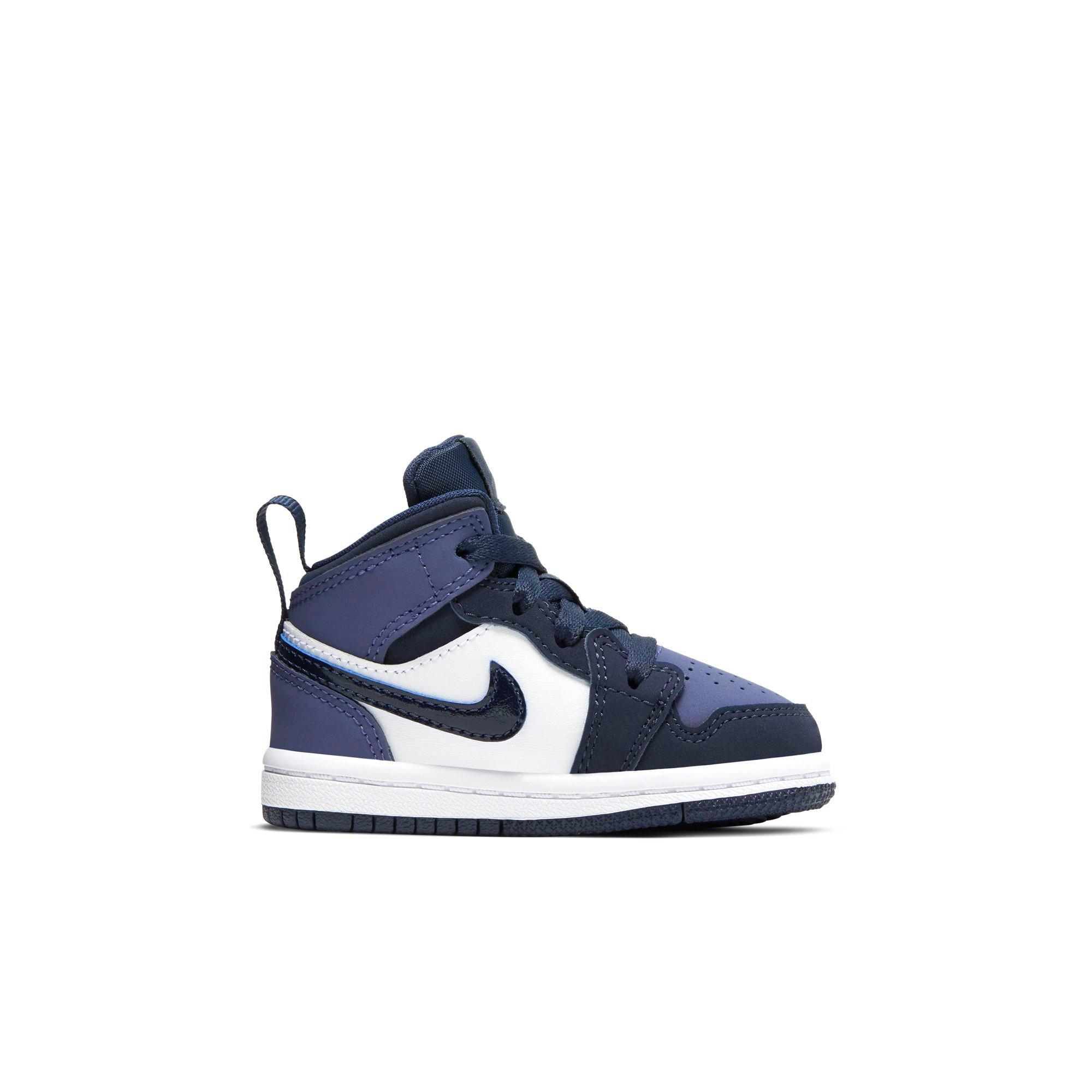 navy blue jordans toddler