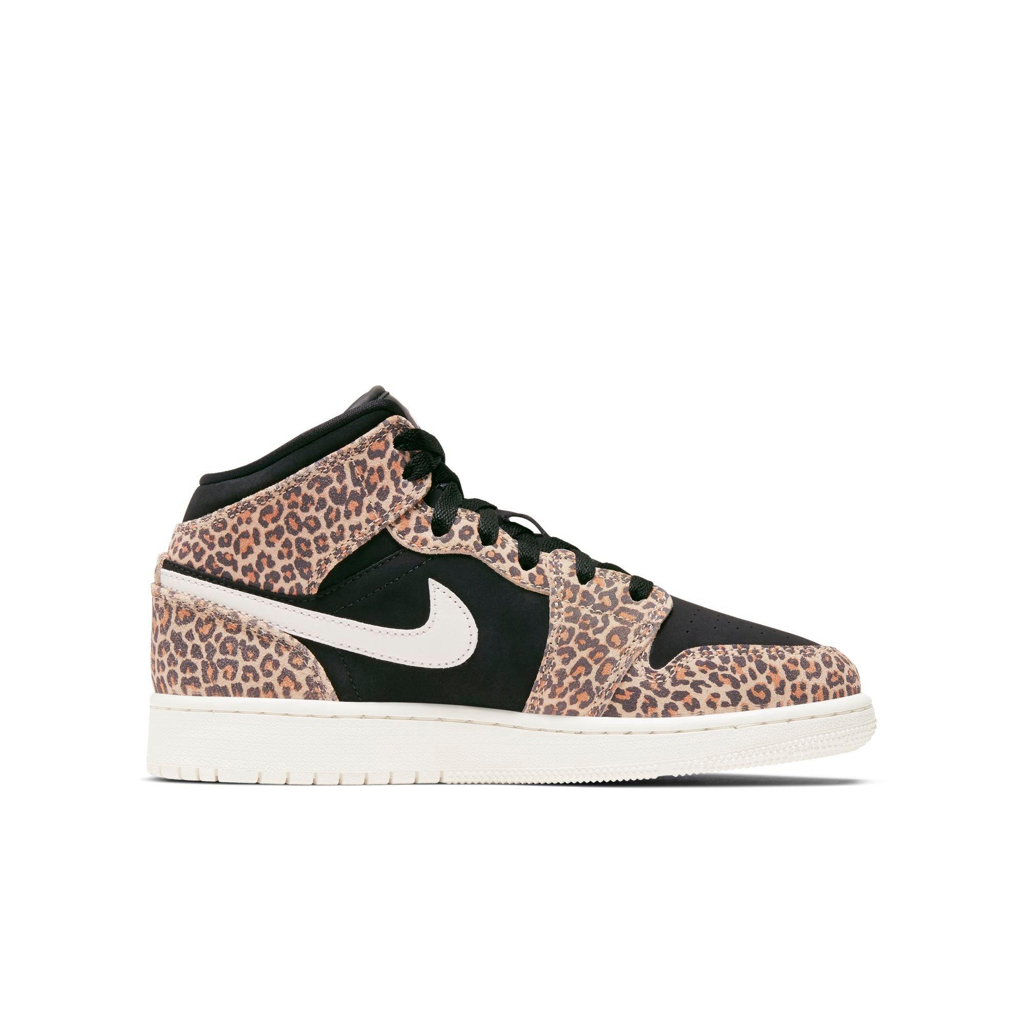 cheetah print jordan 1