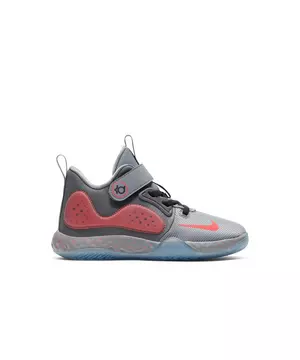 Nike 5 VII "Cool Grey/Bright Crimson" Boys' Shoe