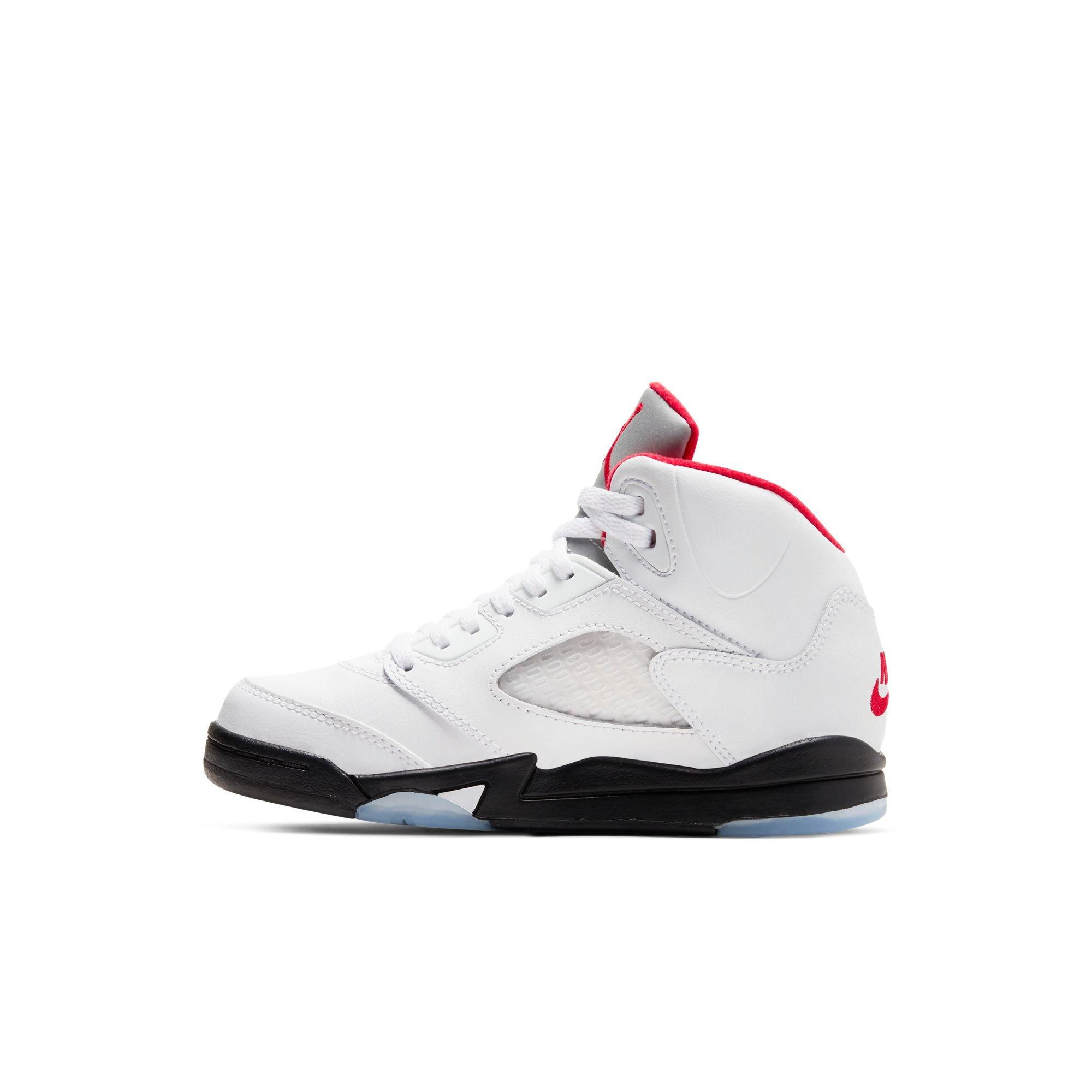 jordan 5 fire red preschool