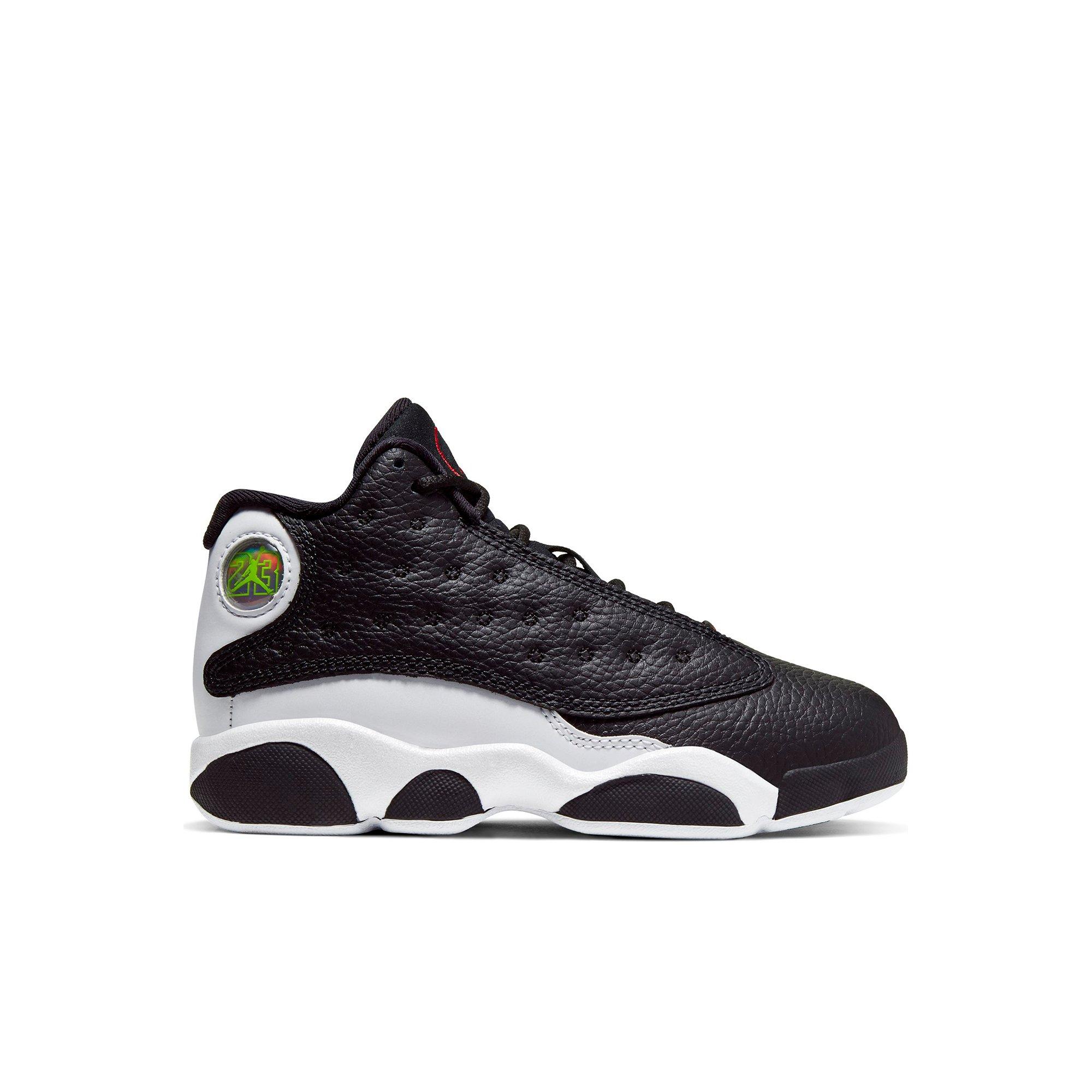 jordan retro 13 black preschool