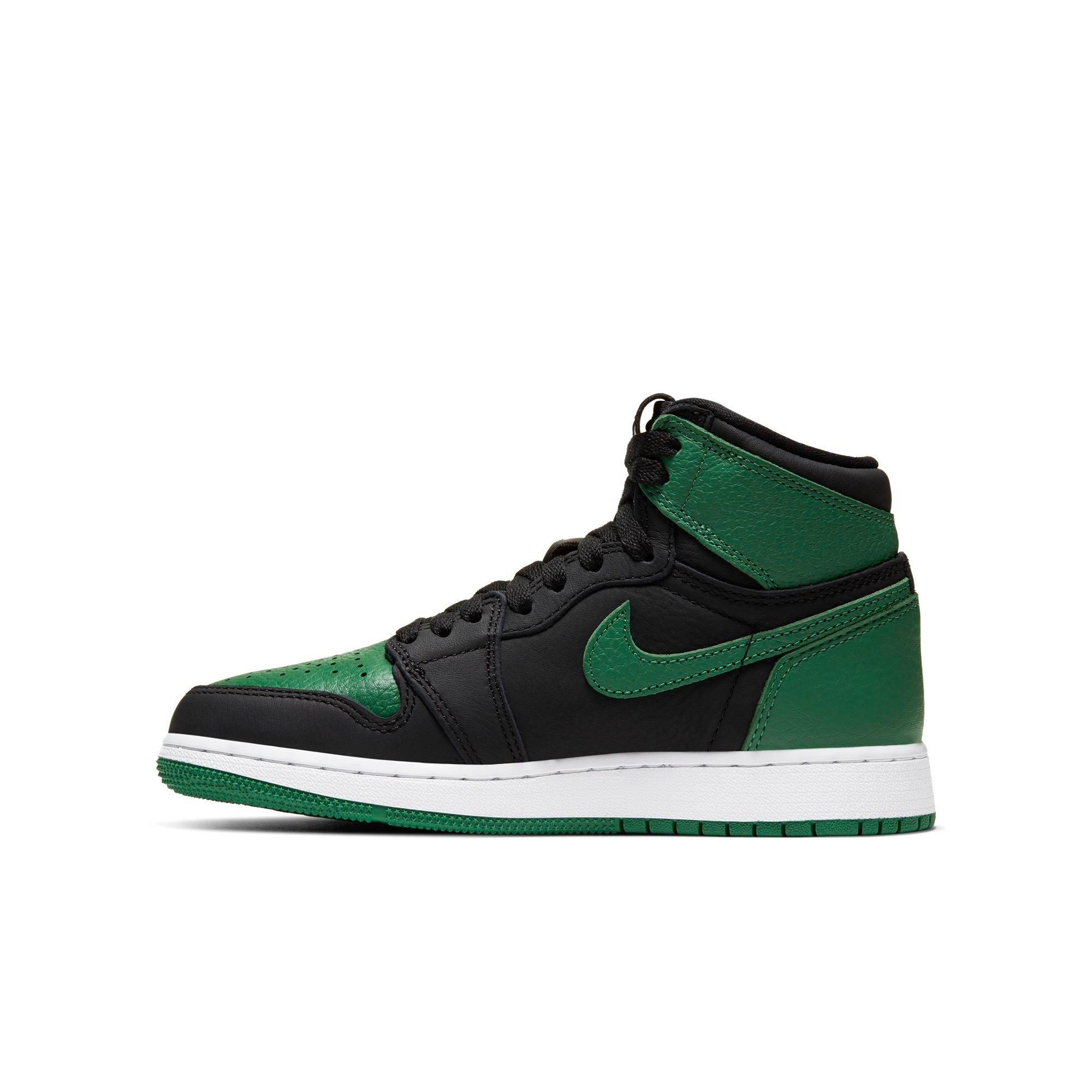 black green jordans