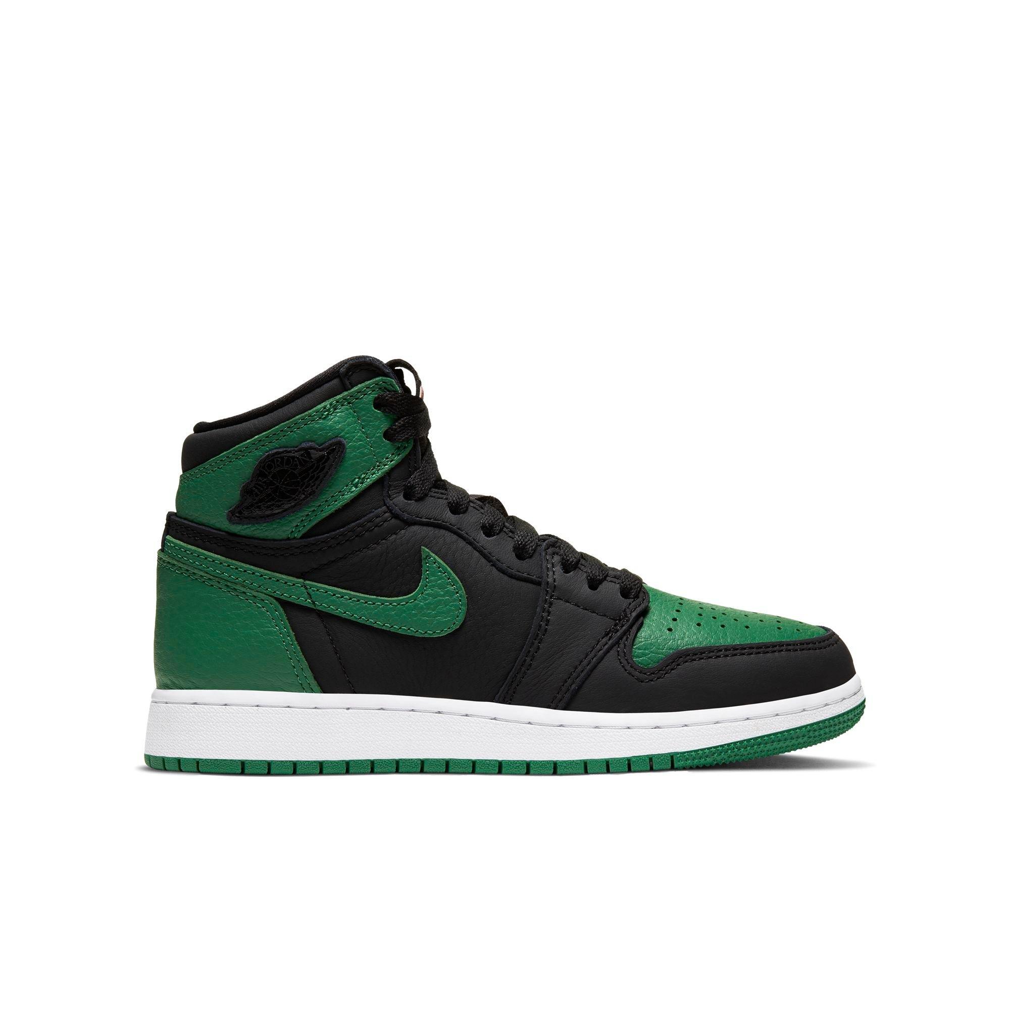 grade school green jordan 1