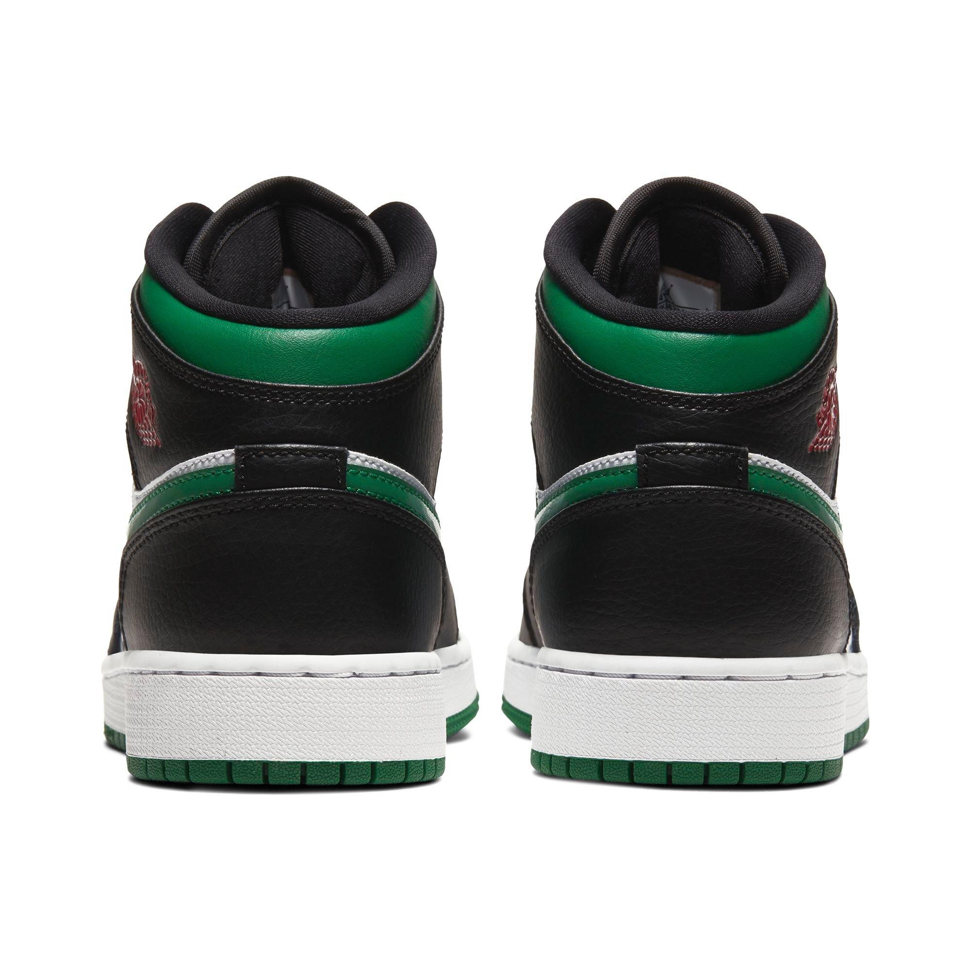 jordan 1 green and black grade school