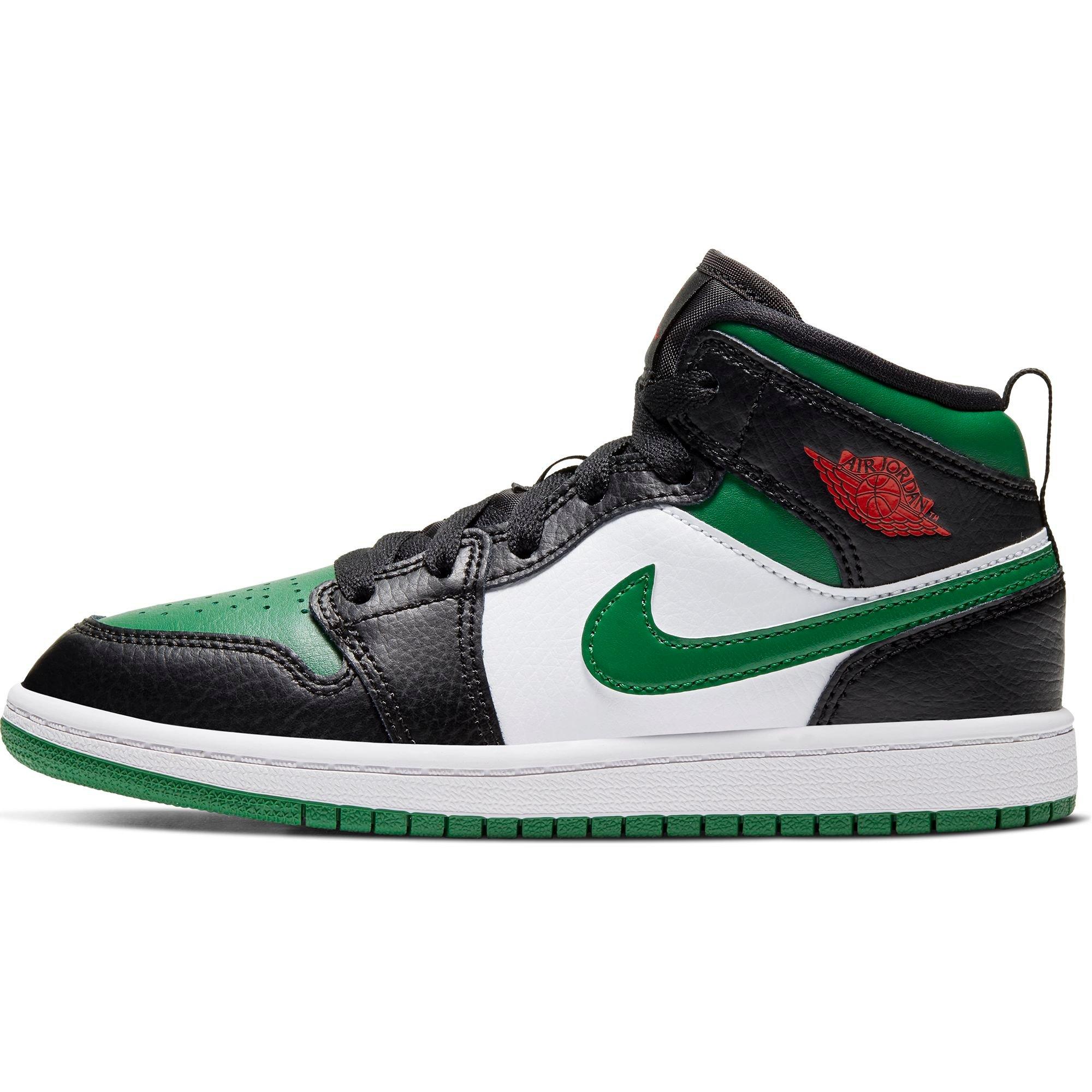 pine green jordan 1 preschool