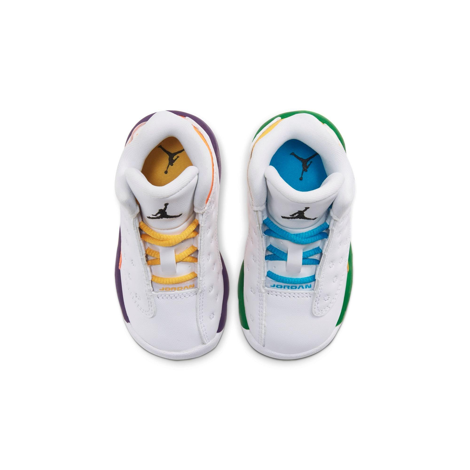 orange black white 13s