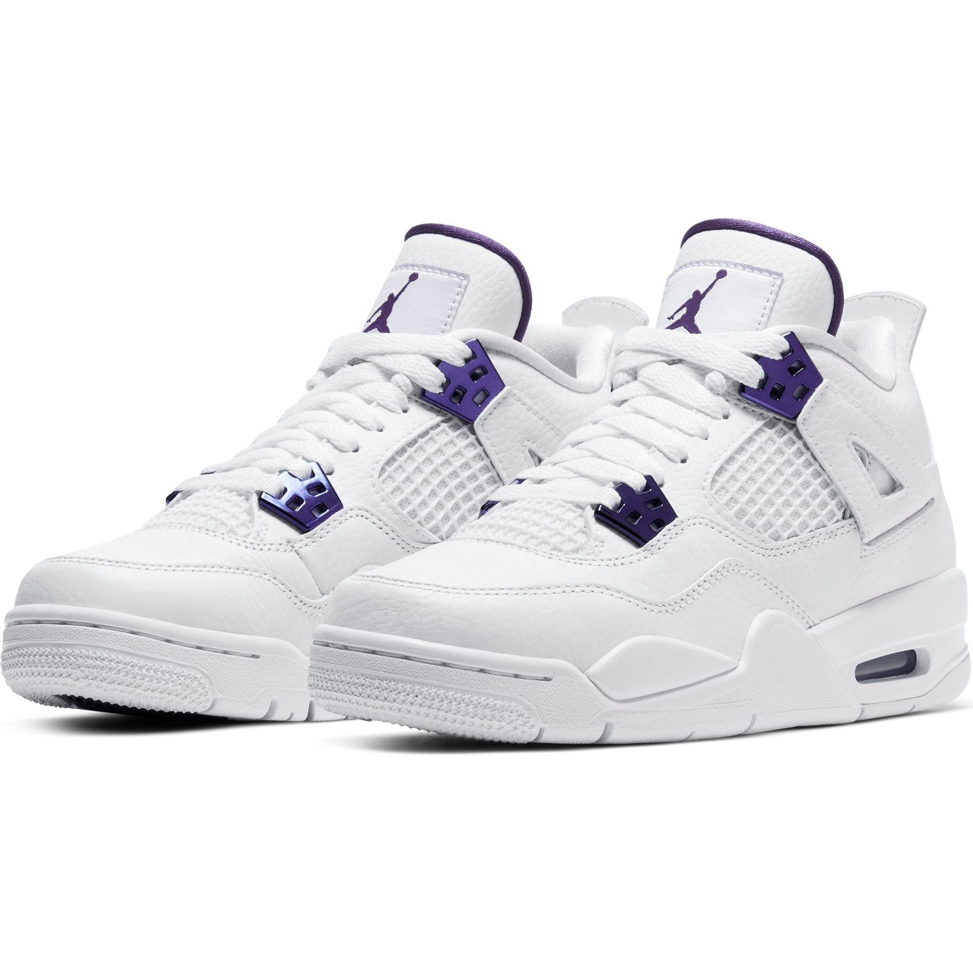 all white jordans grade school